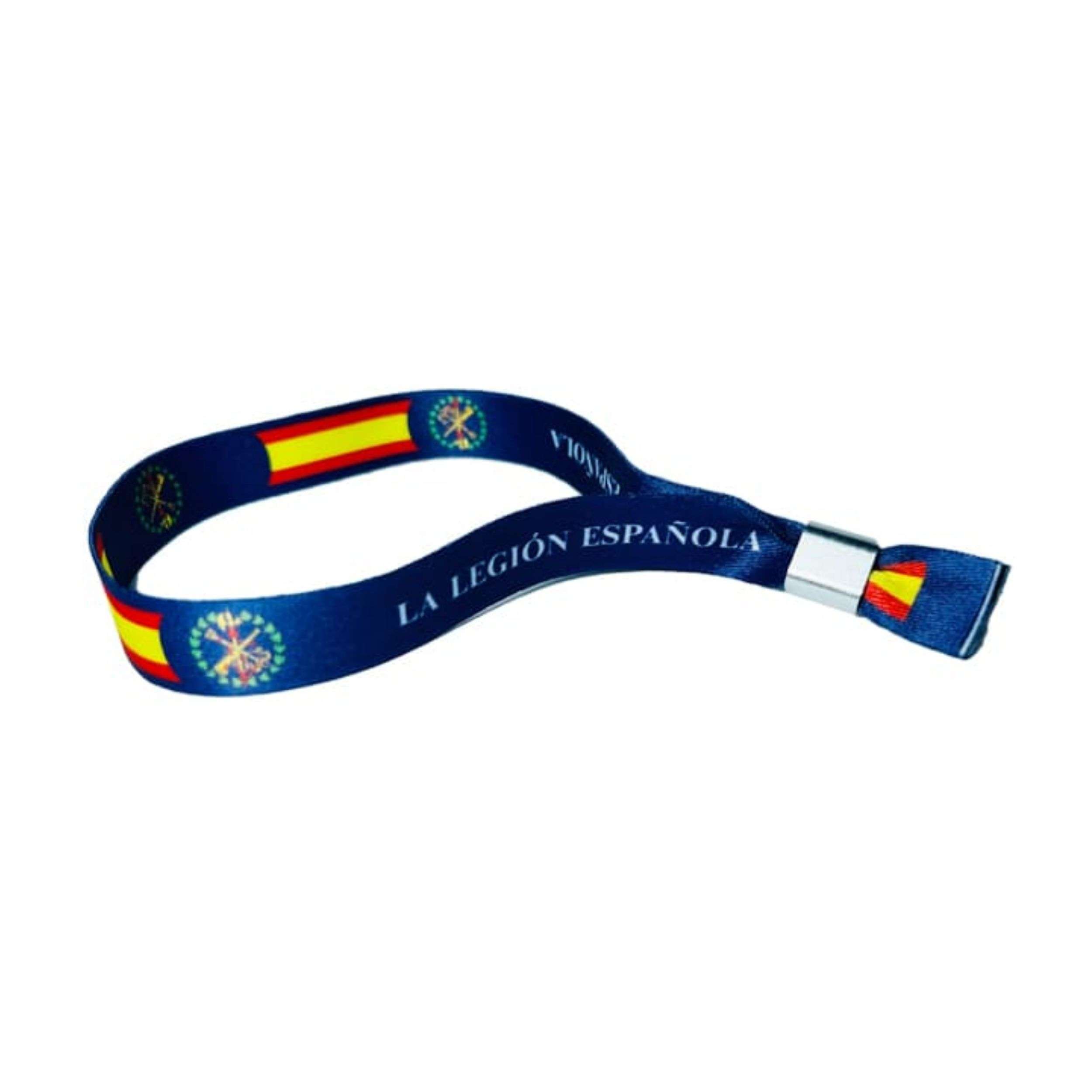 PULSERA LEGION ESPANOLA BANDERA ESPANA P049