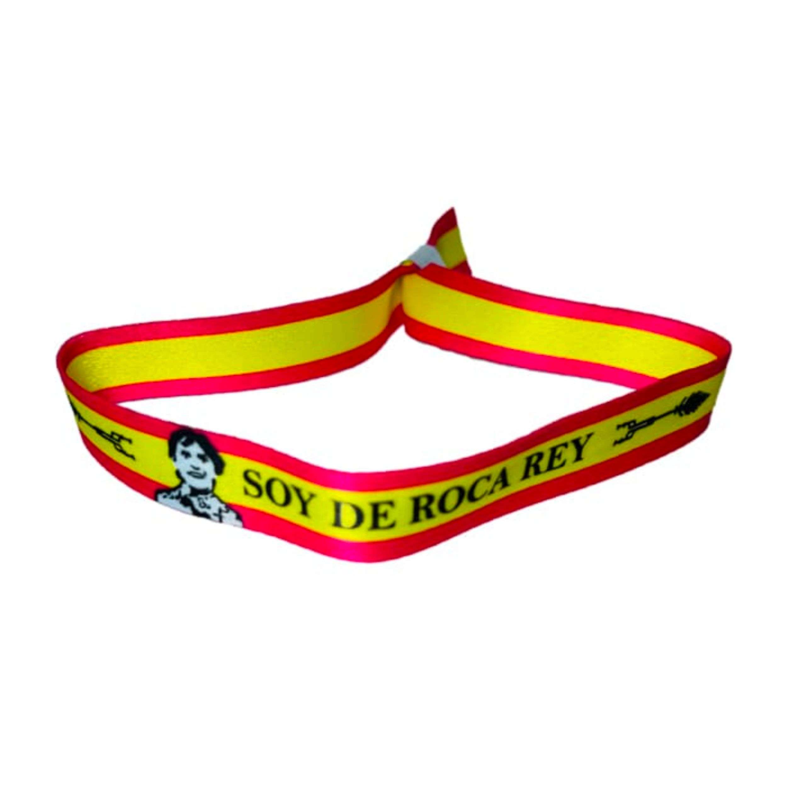 PULSERA SOY DE ROCA REY BANDERA TAURINA P107