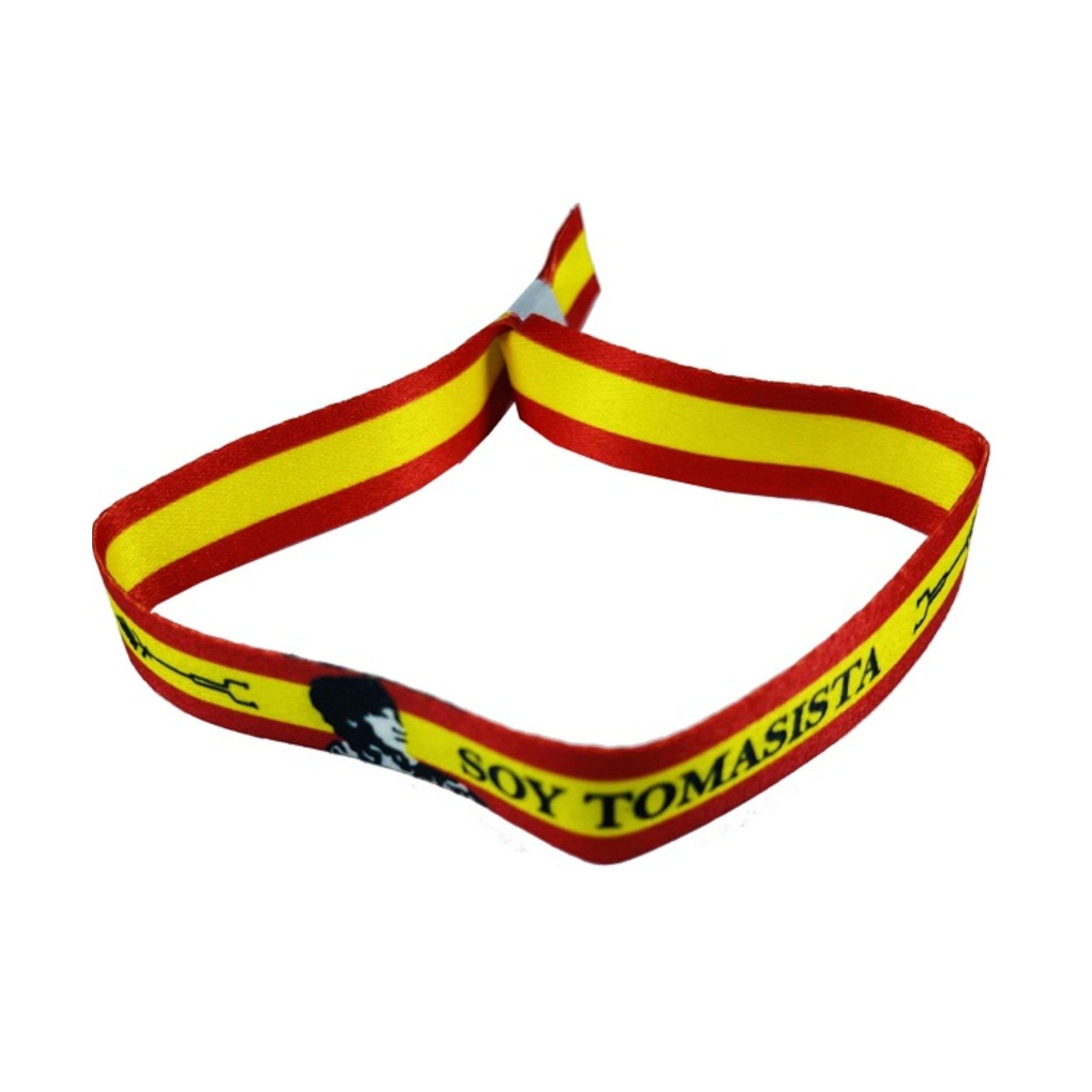 PULSERA TAURINA SOY TOMASISTA BANDERA ESPANA P390