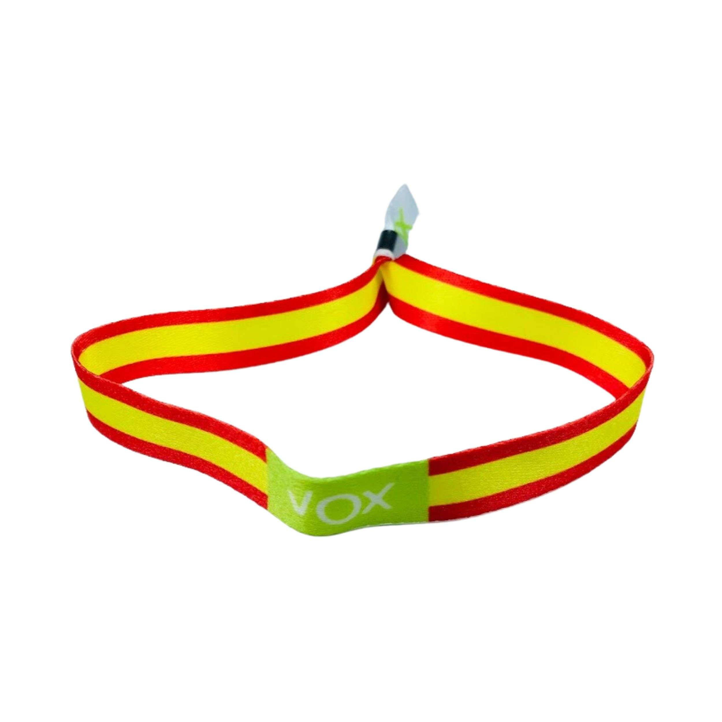 PULSERA VOX BANDERA ESPANA P173