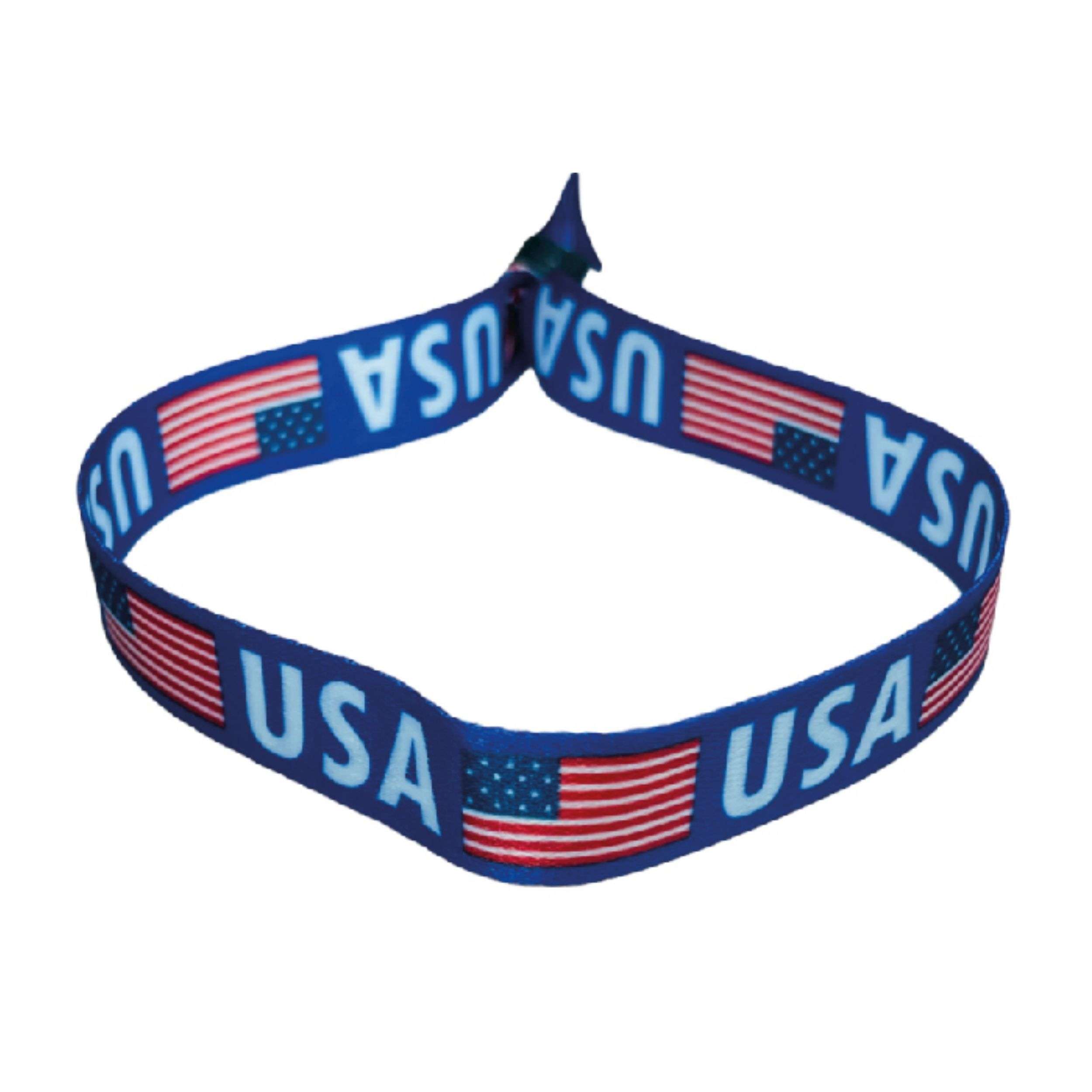 PULSERA – AZUL BANDERA ESTADOS UNIDOS – P2065