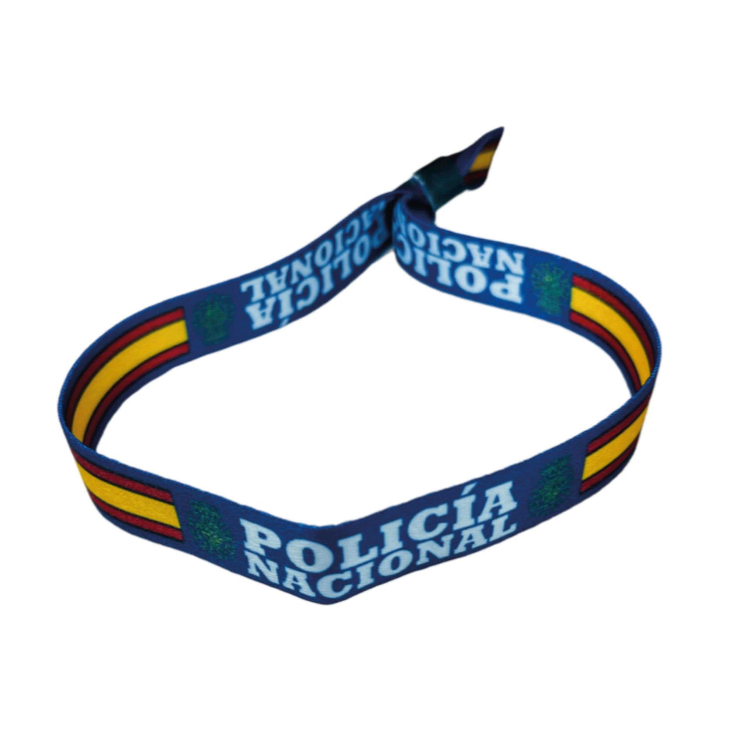 PULSERA – AZUL POLICIA NACIONAL – ESPANA – P1994