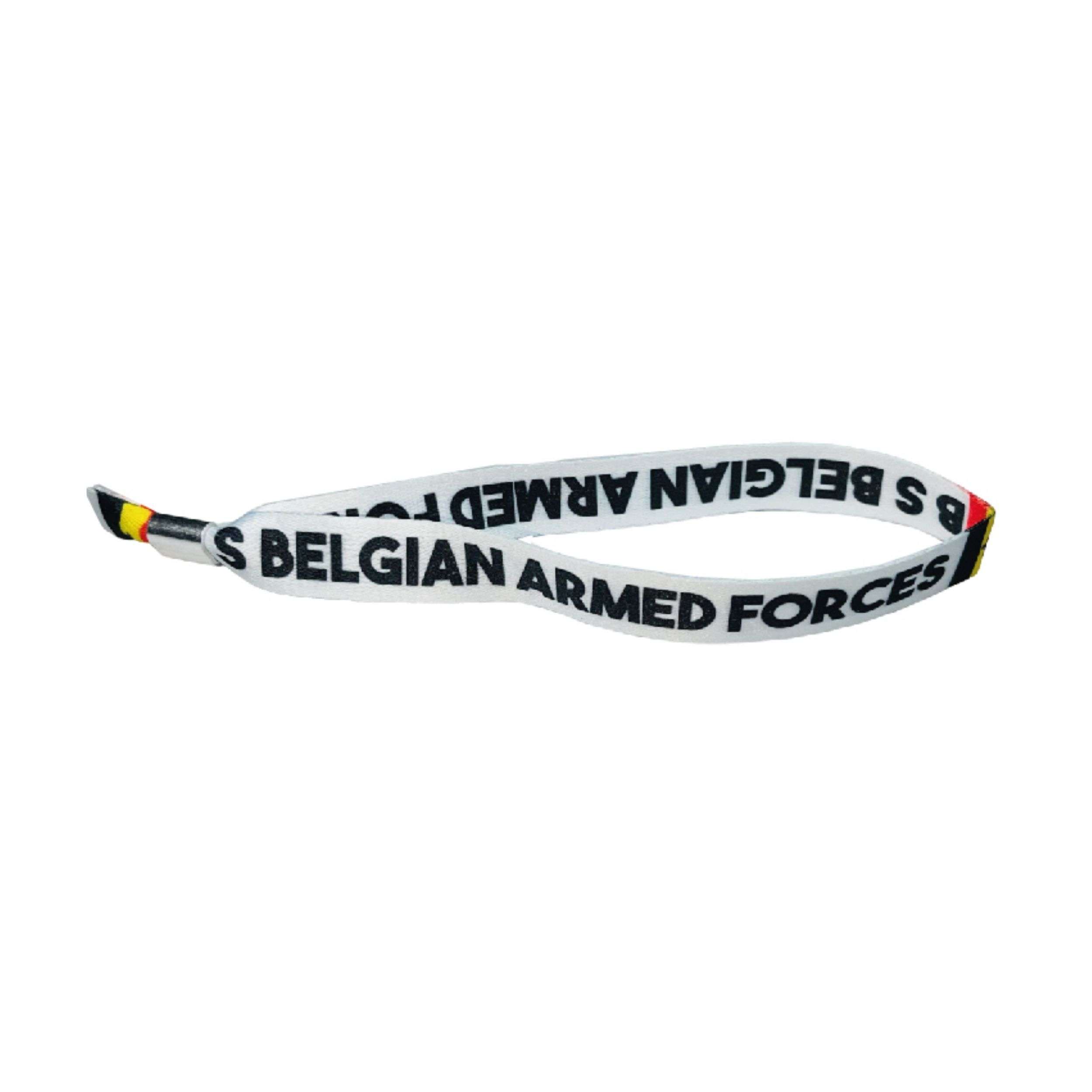 PULSERA – BANDERA BELGIAN ARMED FORCES – BELGICA – P2146