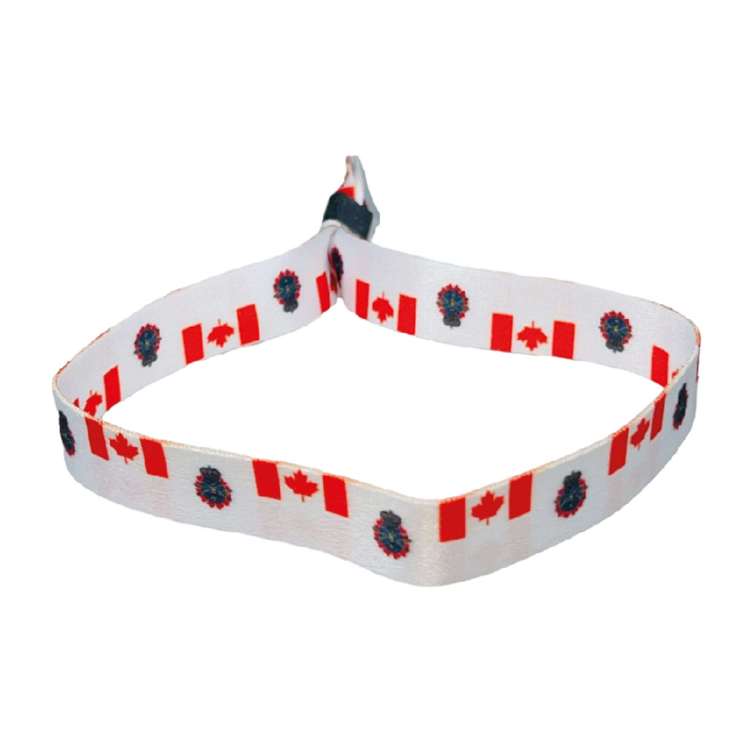 PULSERA – BANDERA CANADIAN ARMED FORCES – CANADA – P2516