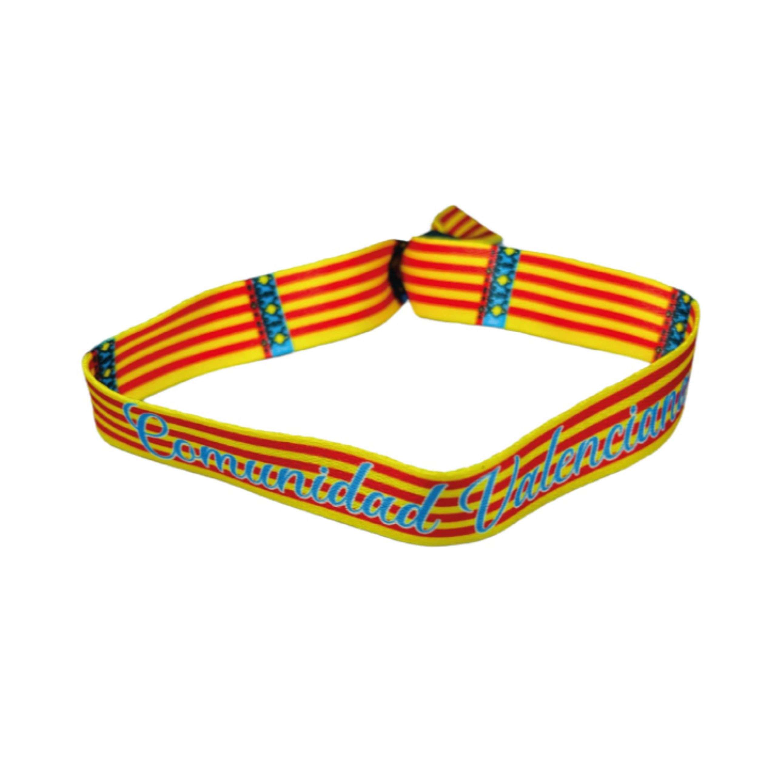 PULSERA – BANDERA COMUNIDAD VALENCIANA – ESPANA – P915