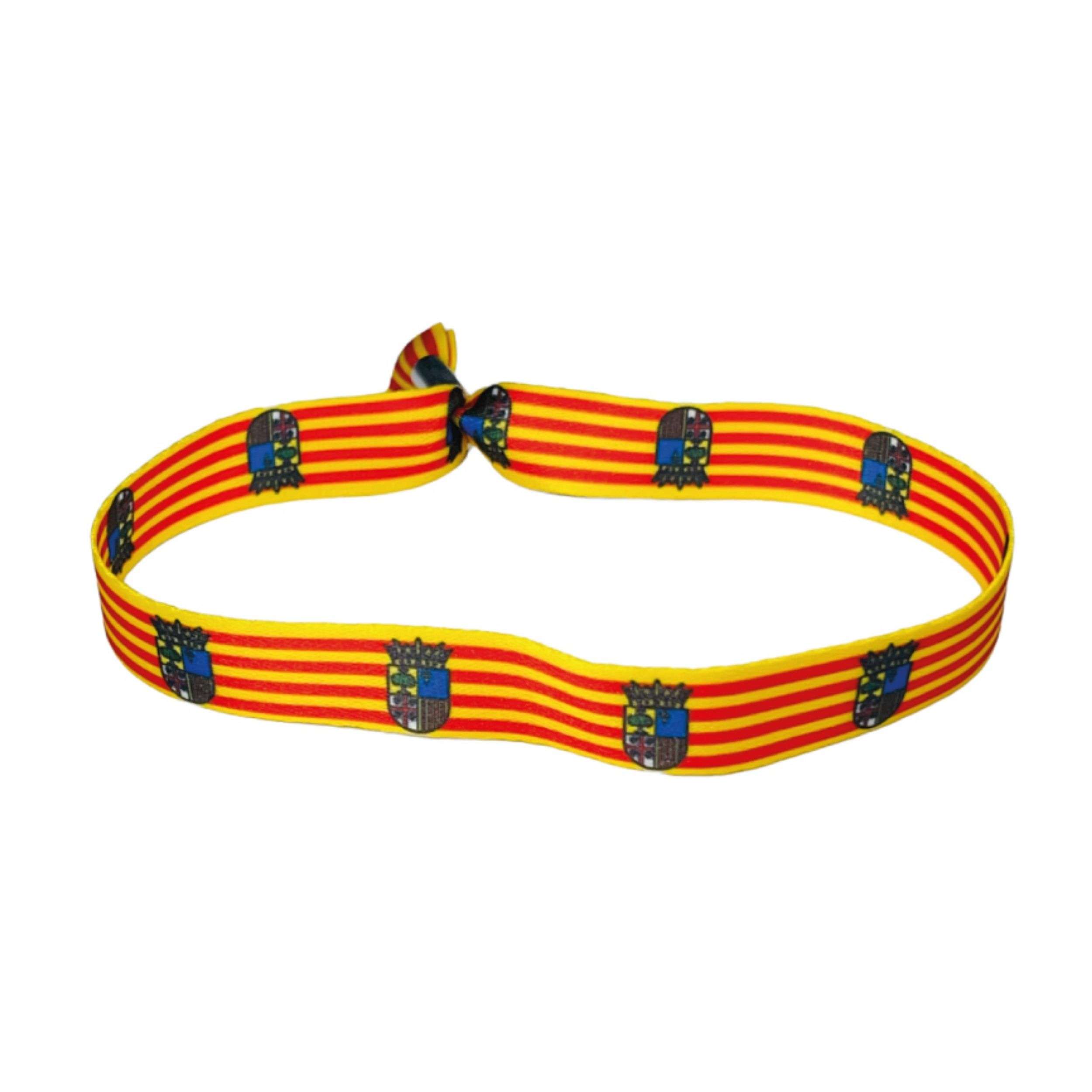 PULSERA – BANDERA DE ARAGON – ESPANA – P880