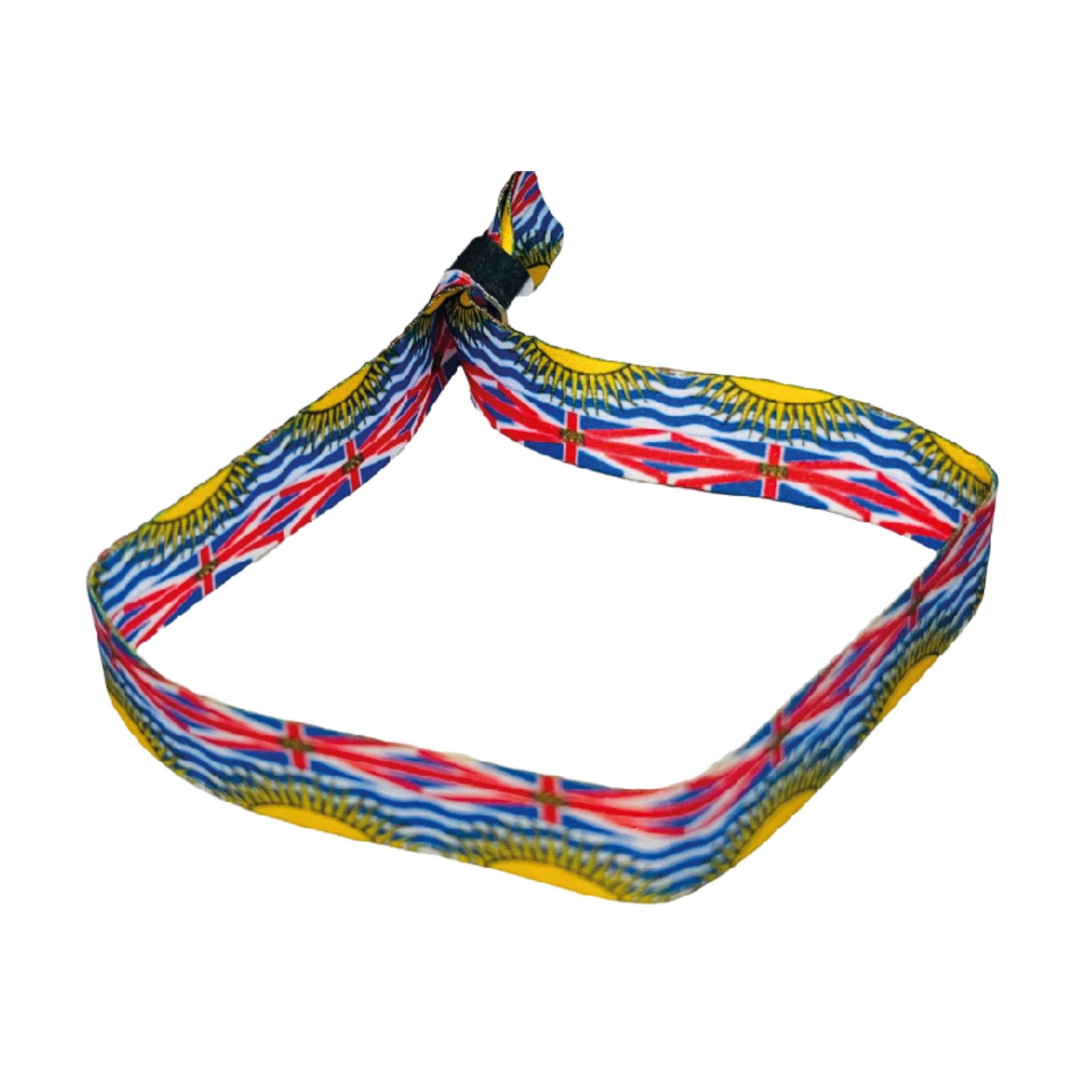 PULSERA – BANDERA DE BRITISH COLUMBIA – CANADA – P2538