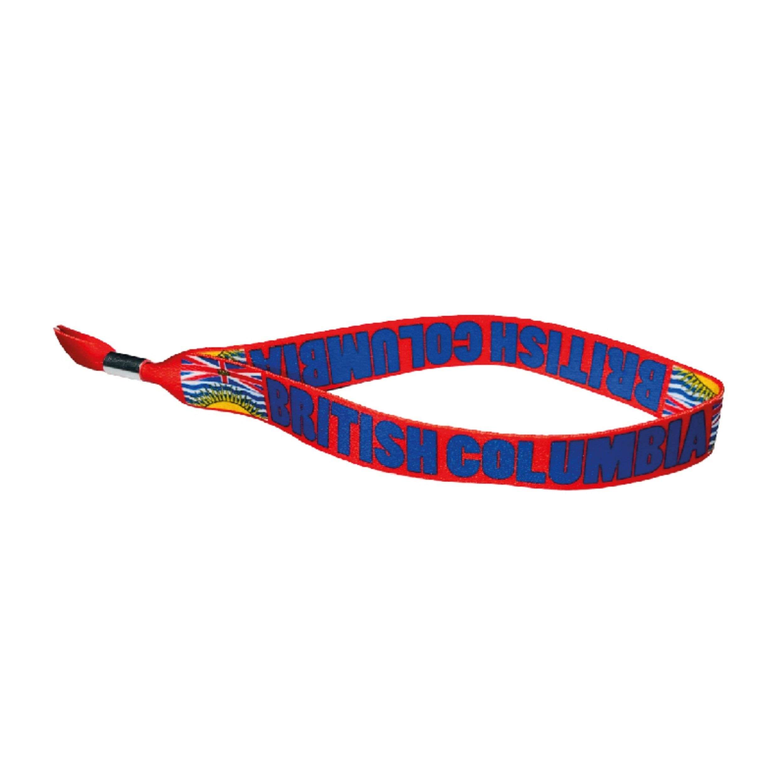 PULSERA – BANDERA DE BRITISH COLUMBIA – CANADA – P2539