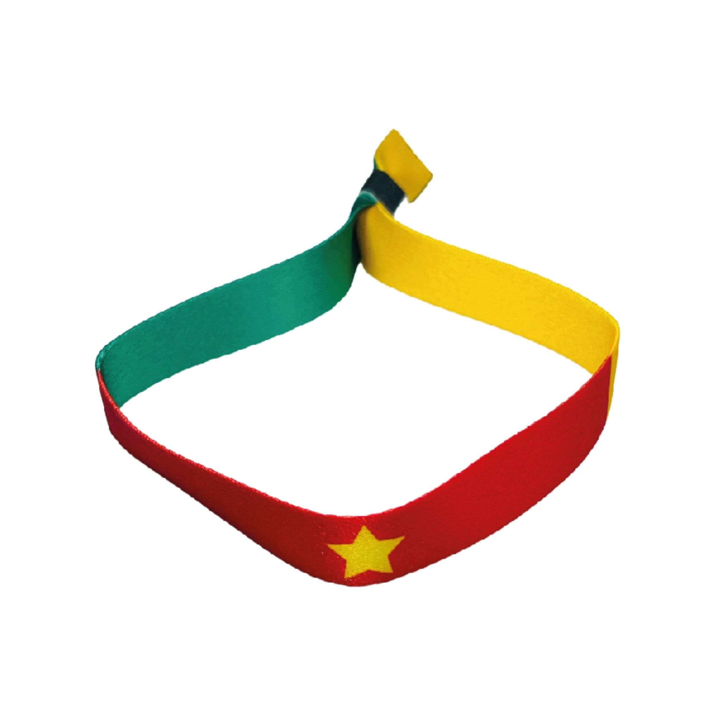 PULSERA – BANDERA DE CAMERUN – P685