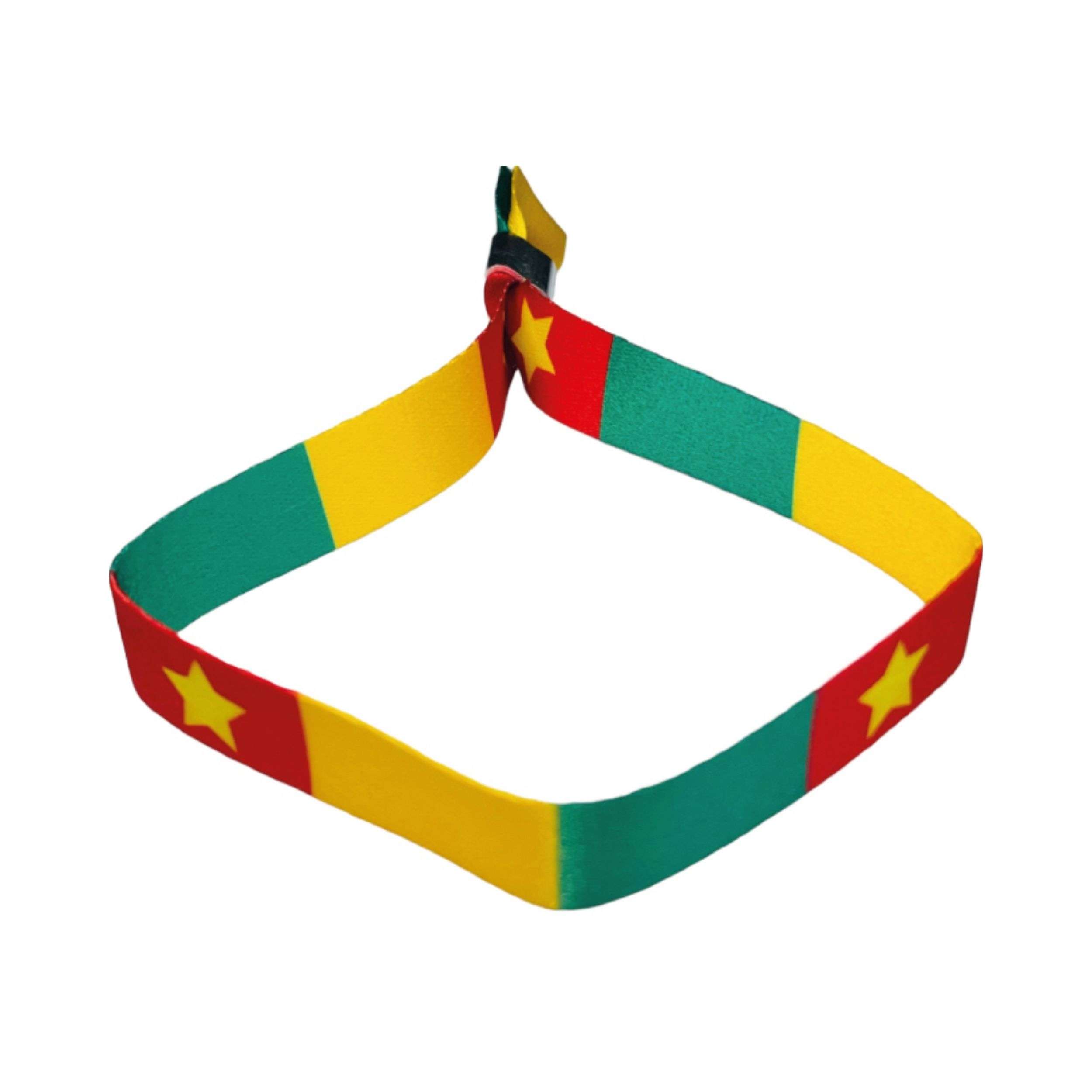 PULSERA – BANDERA DE CAMERUN – P686