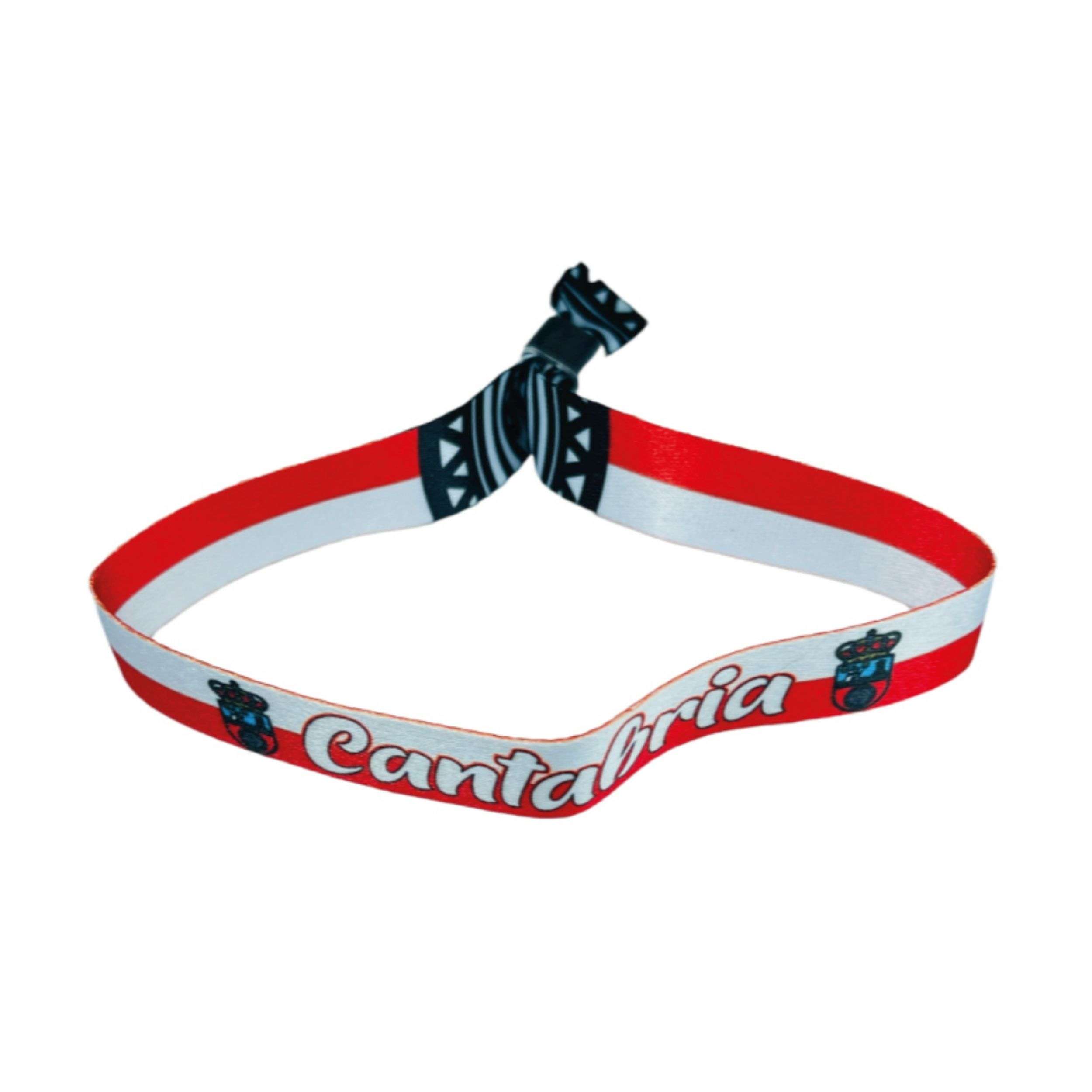 PULSERA – BANDERA DE CANTABRIA – ESPANA – P901