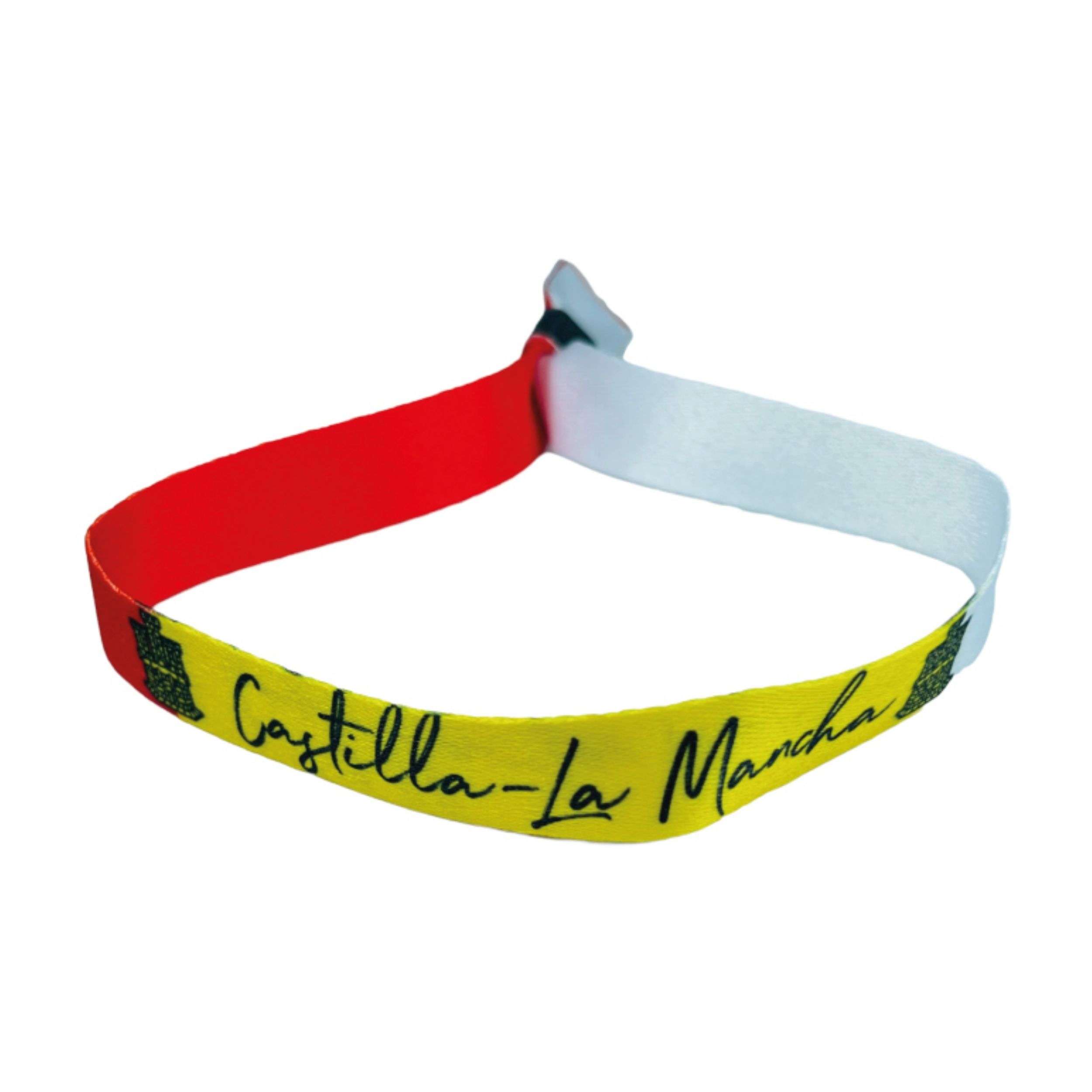 PULSERA – BANDERA DE CASTILLA LA MANCHA – ESPANA – P897