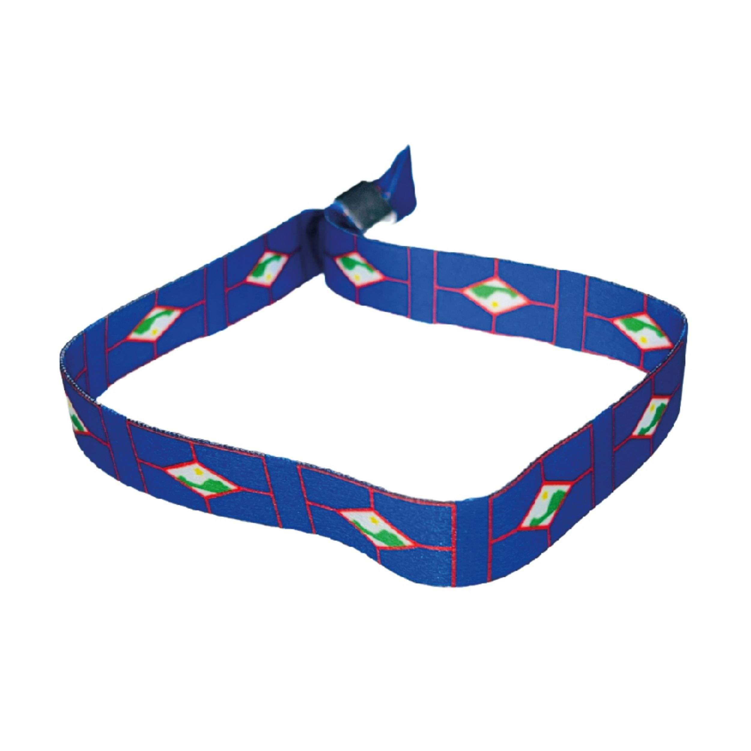 PULSERA – BANDERA DE EUSTATIUS PAISES BAJOS P2214