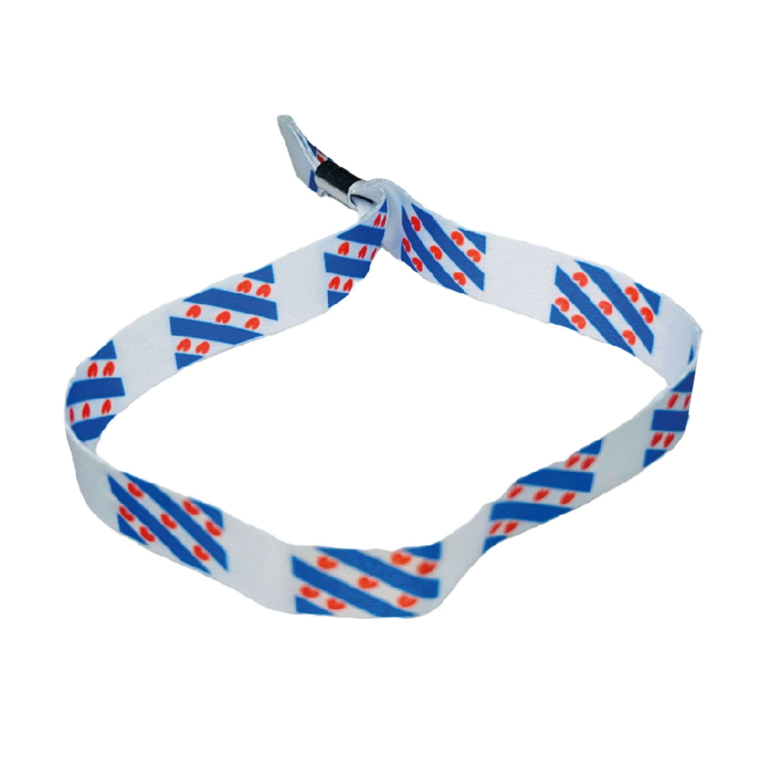 PULSERA – BANDERA DE FRIESLAND – PAISES BAJOS P2179