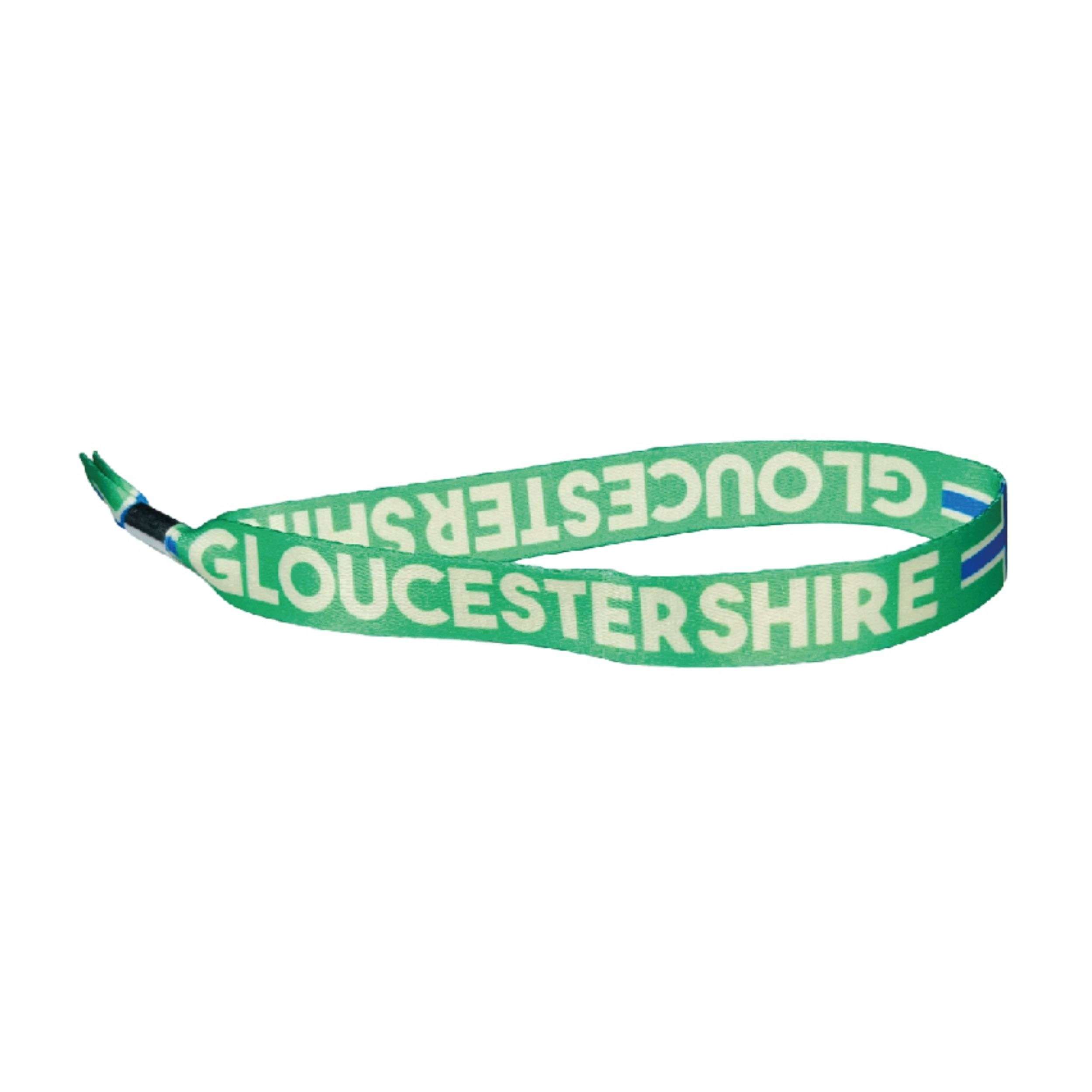 PULSERA – BANDERA DE GLOUCESTERSHIRE – INGLATERRA P2383