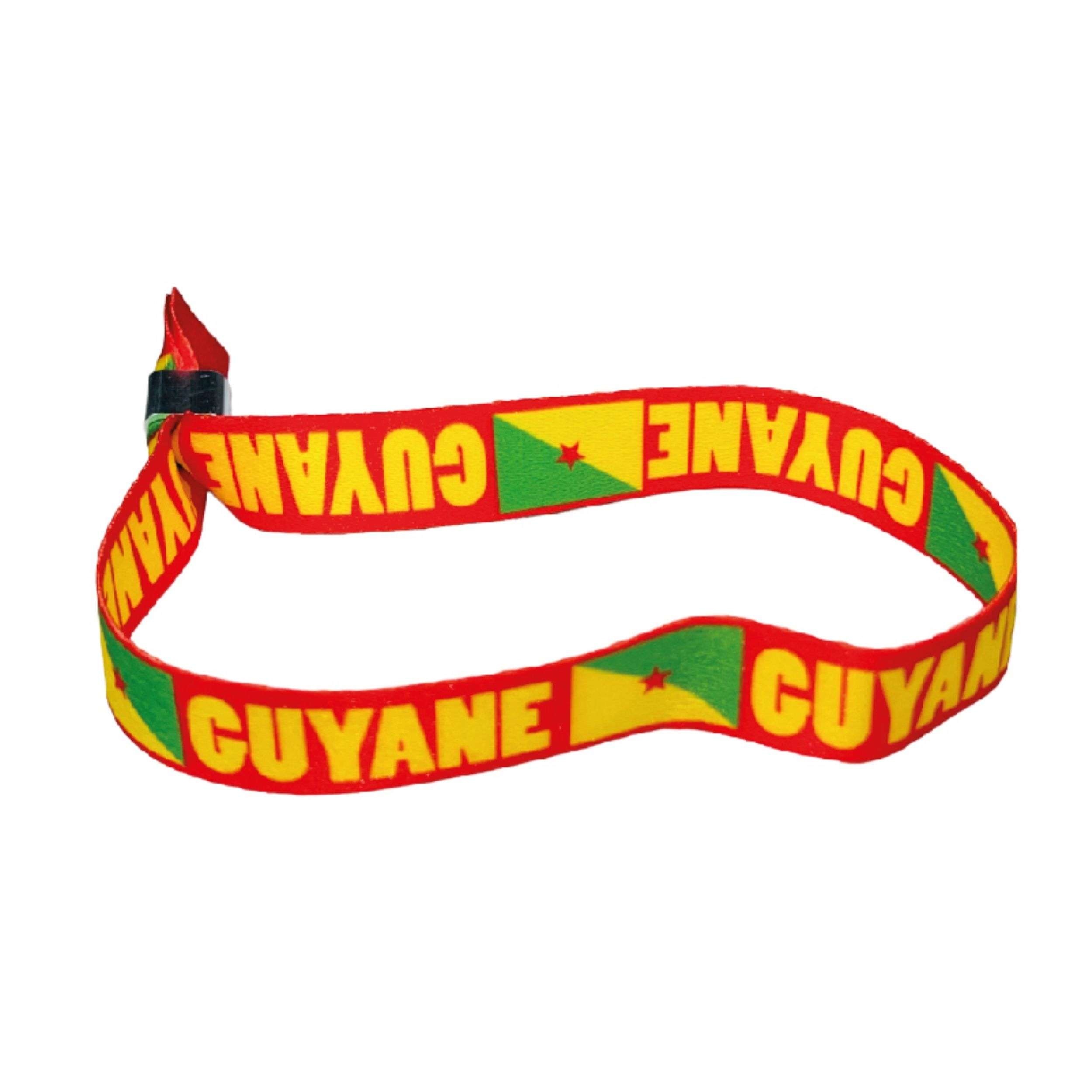 PULSERA – BANDERA DE GUYANE – FRANCIA – P1498