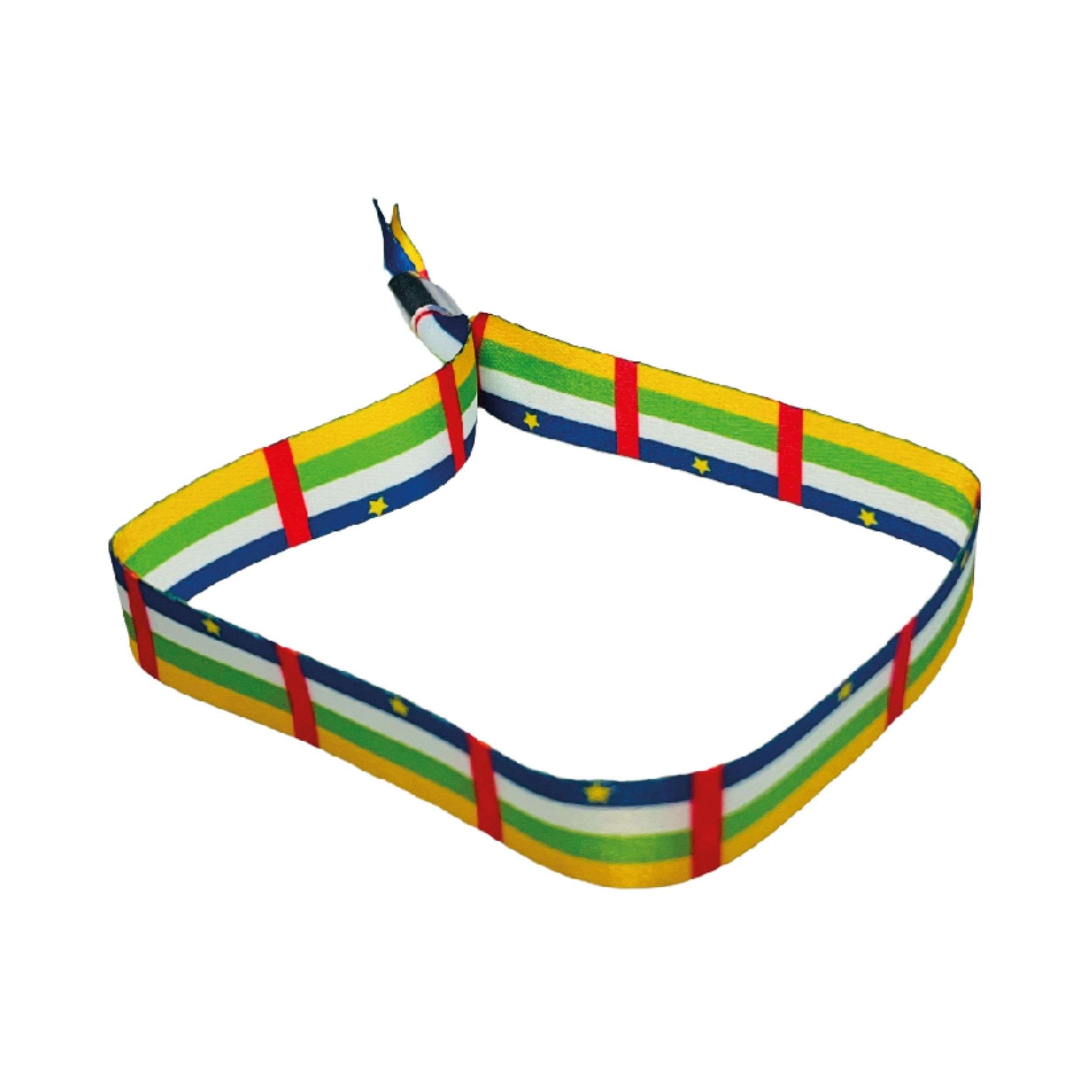 PULSERA – BANDERA DE LA REPUBLICA CENTROAFRICANA – P690