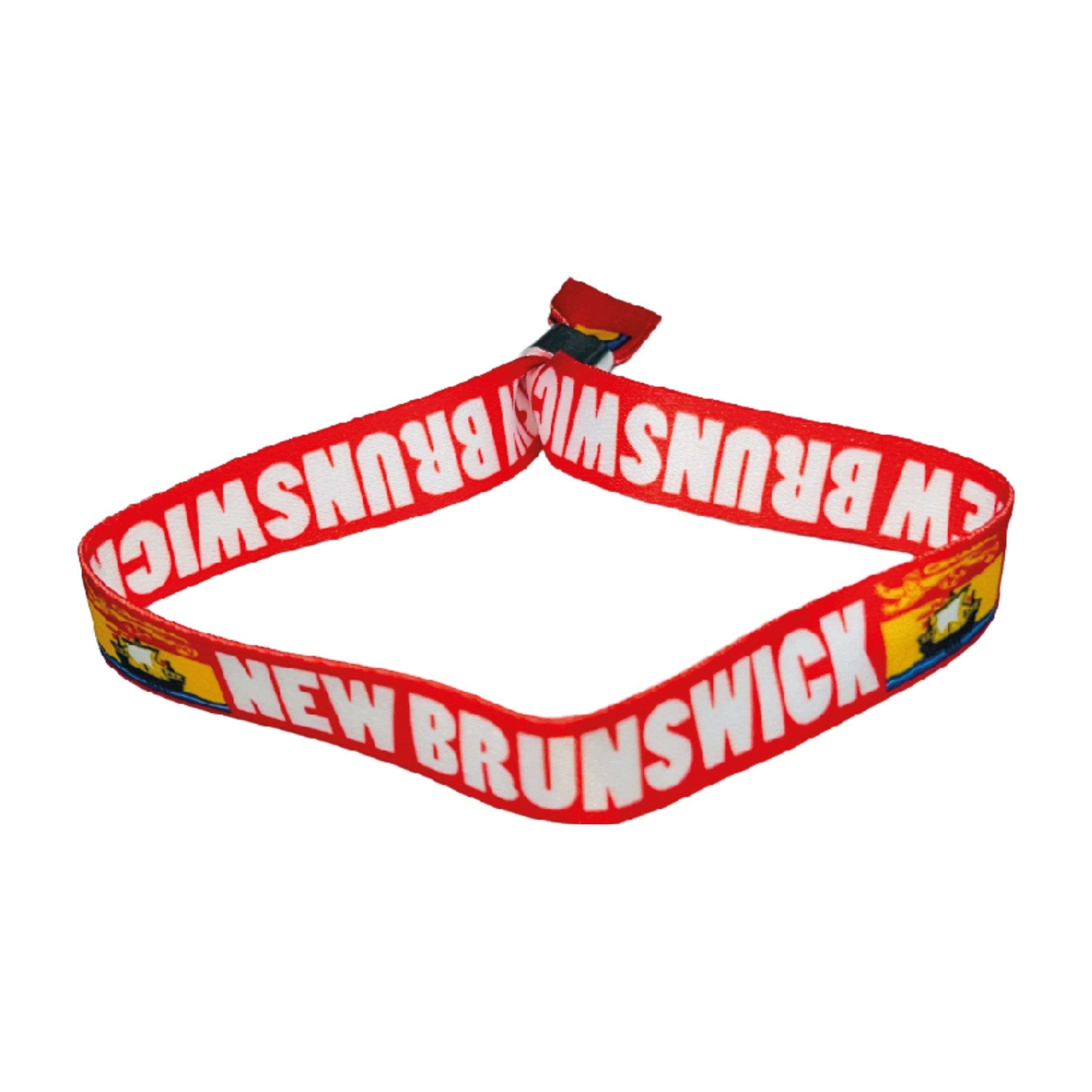 PULSERA – BANDERA DE NEW BRUNSWICK – CANADA – P2535