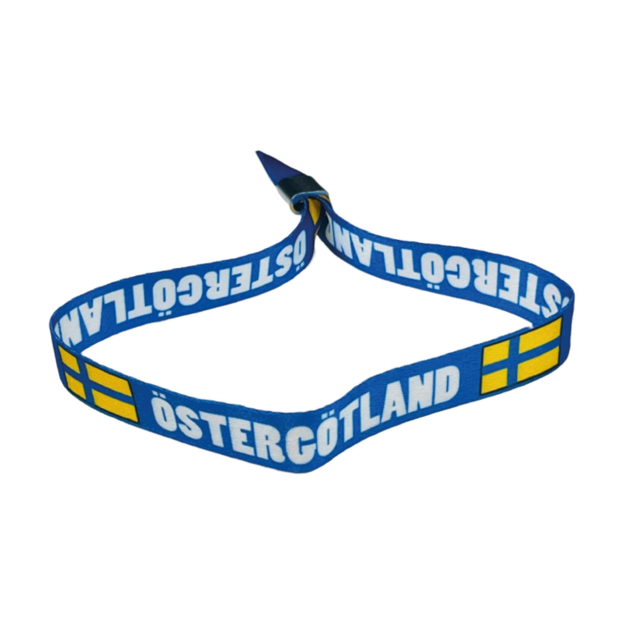 PULSERA – BANDERA DE OSTERGOTLAND – SUECIA P2105