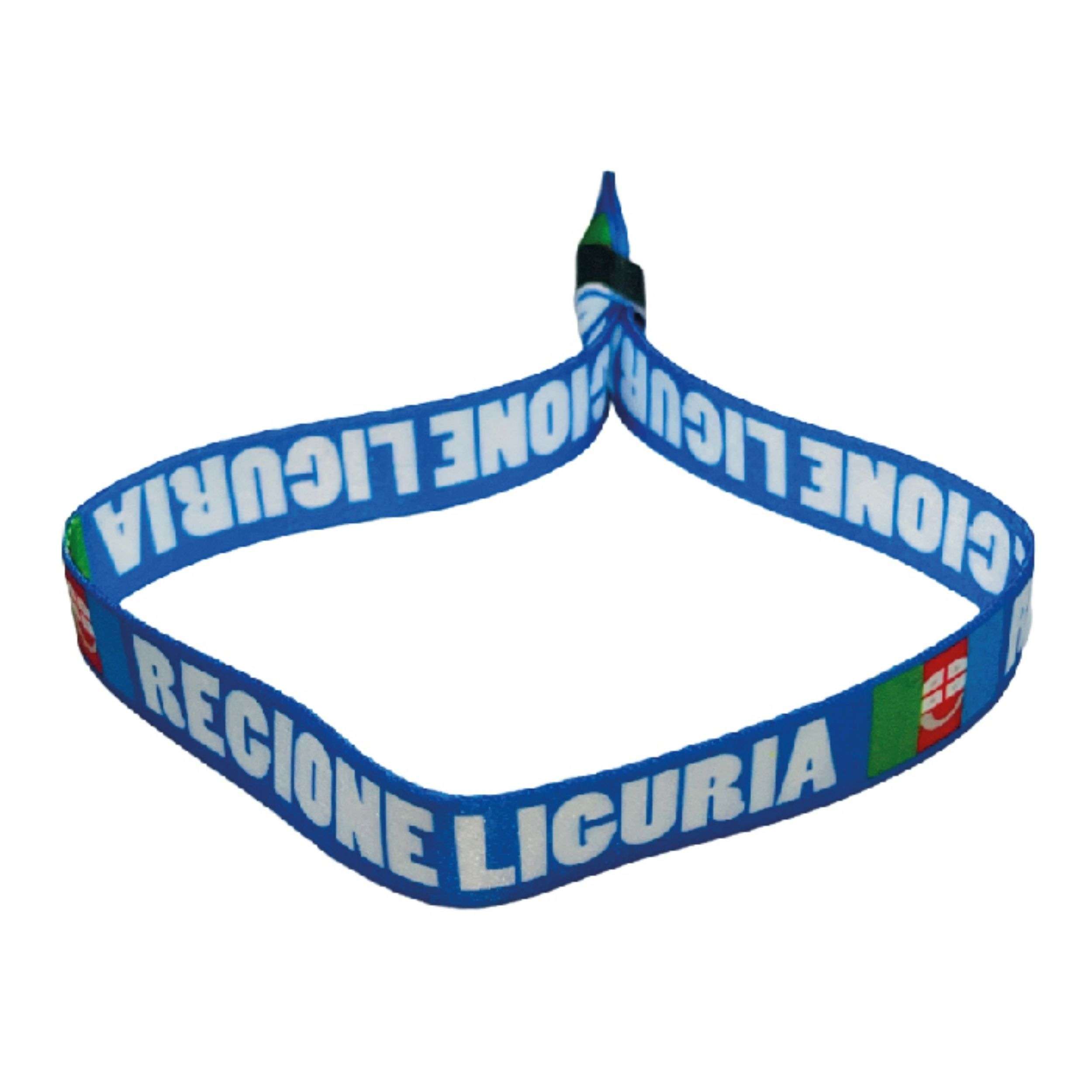 PULSERA – BANDERA DE REGIONE LIGURIA – ITALIA – P1692