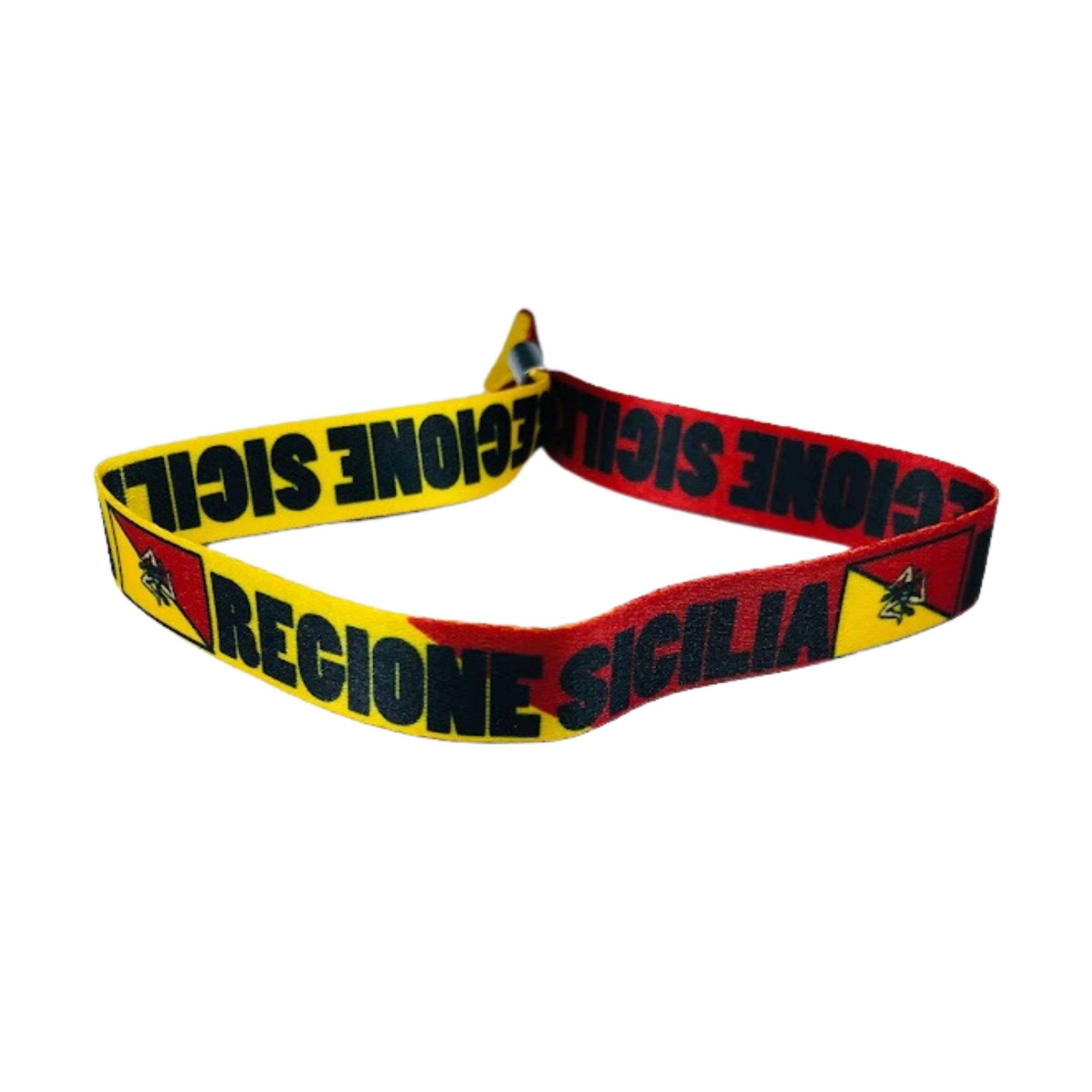 PULSERA – BANDERA DE REGIONE SICILIA – ITALIA – P1704