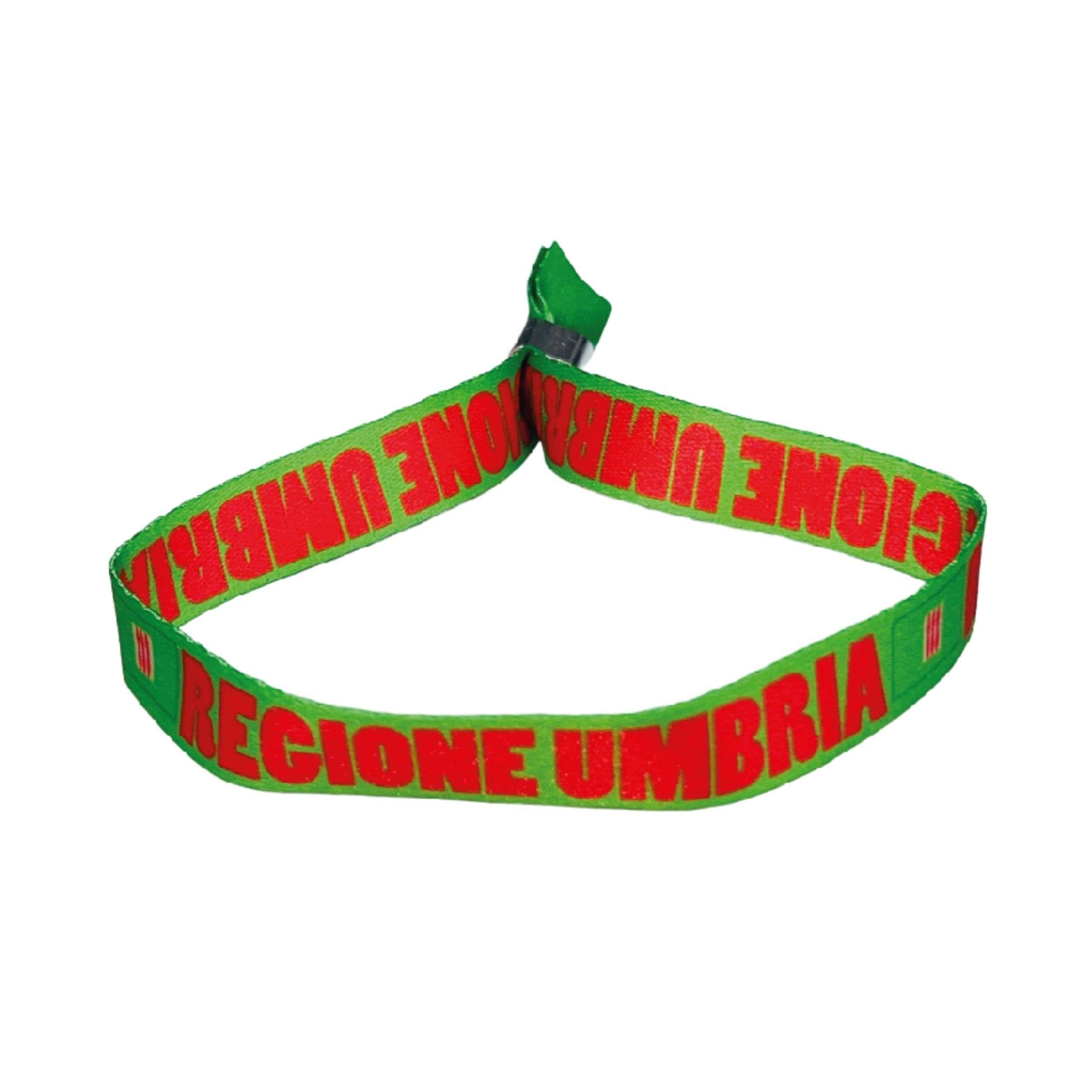 PULSERA – BANDERA DE REGIONE UMBRIA – ITALIA – P1711