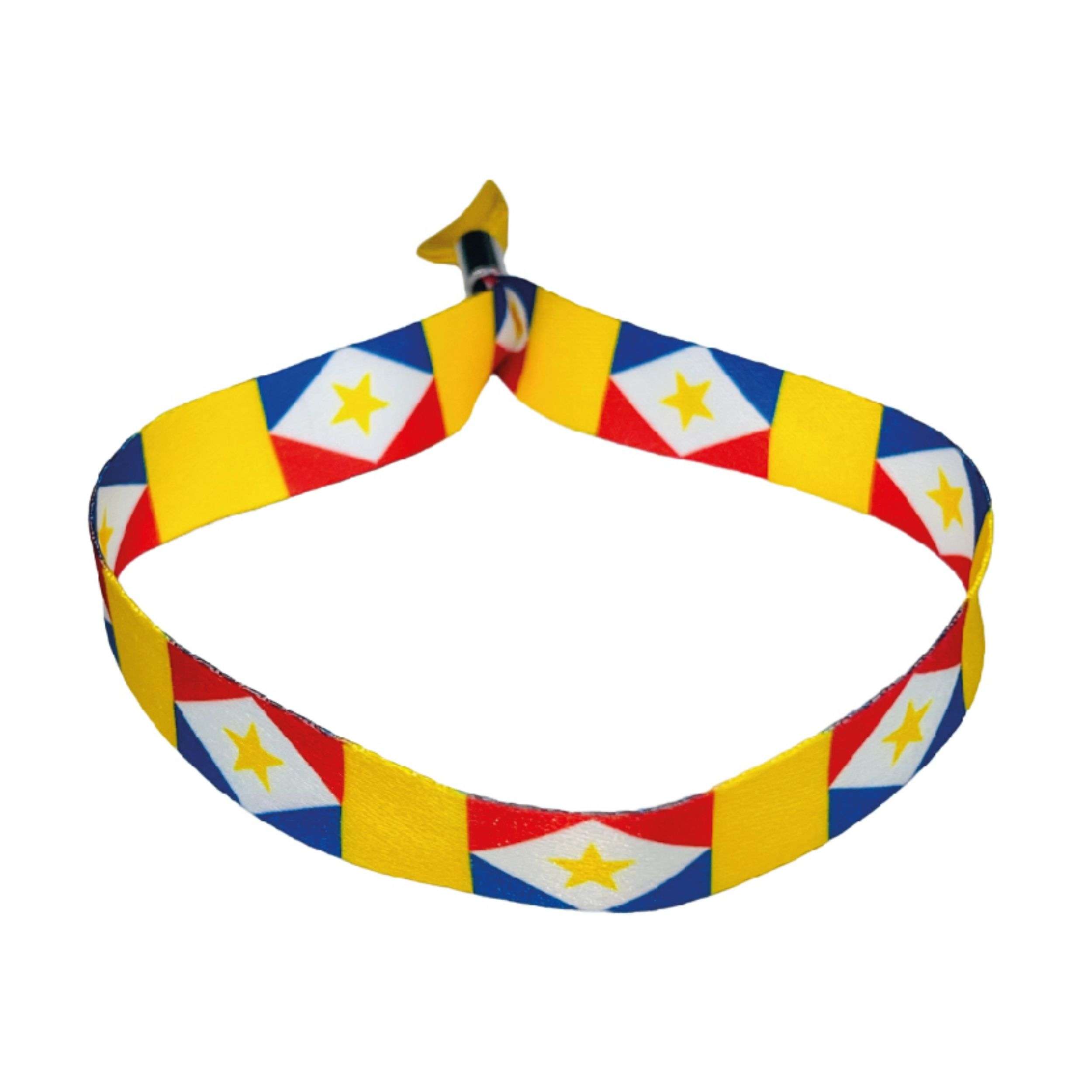 PULSERA – BANDERA DE SABA PAISES BAJOS P2212