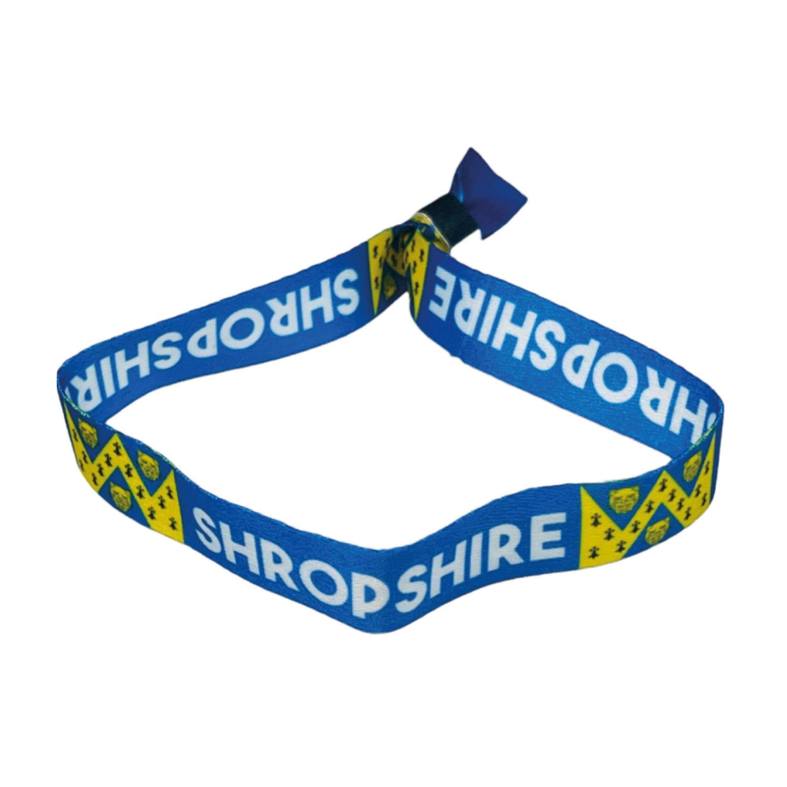 PULSERA – BANDERA DE SHROPSHIRE – INGLATERRA P2433