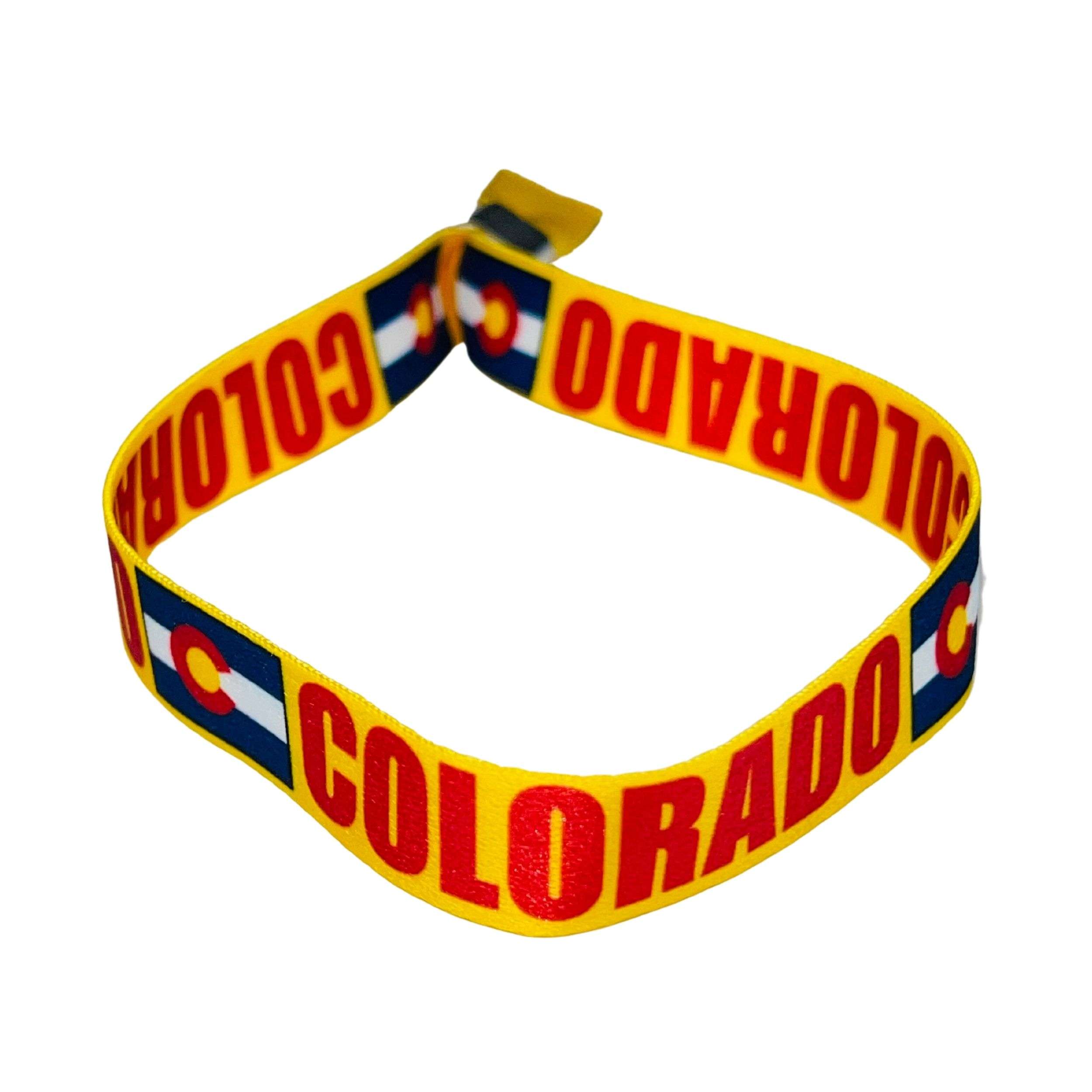 PULSERA – BANDERA ESTADO COLORADO – USA – P1908