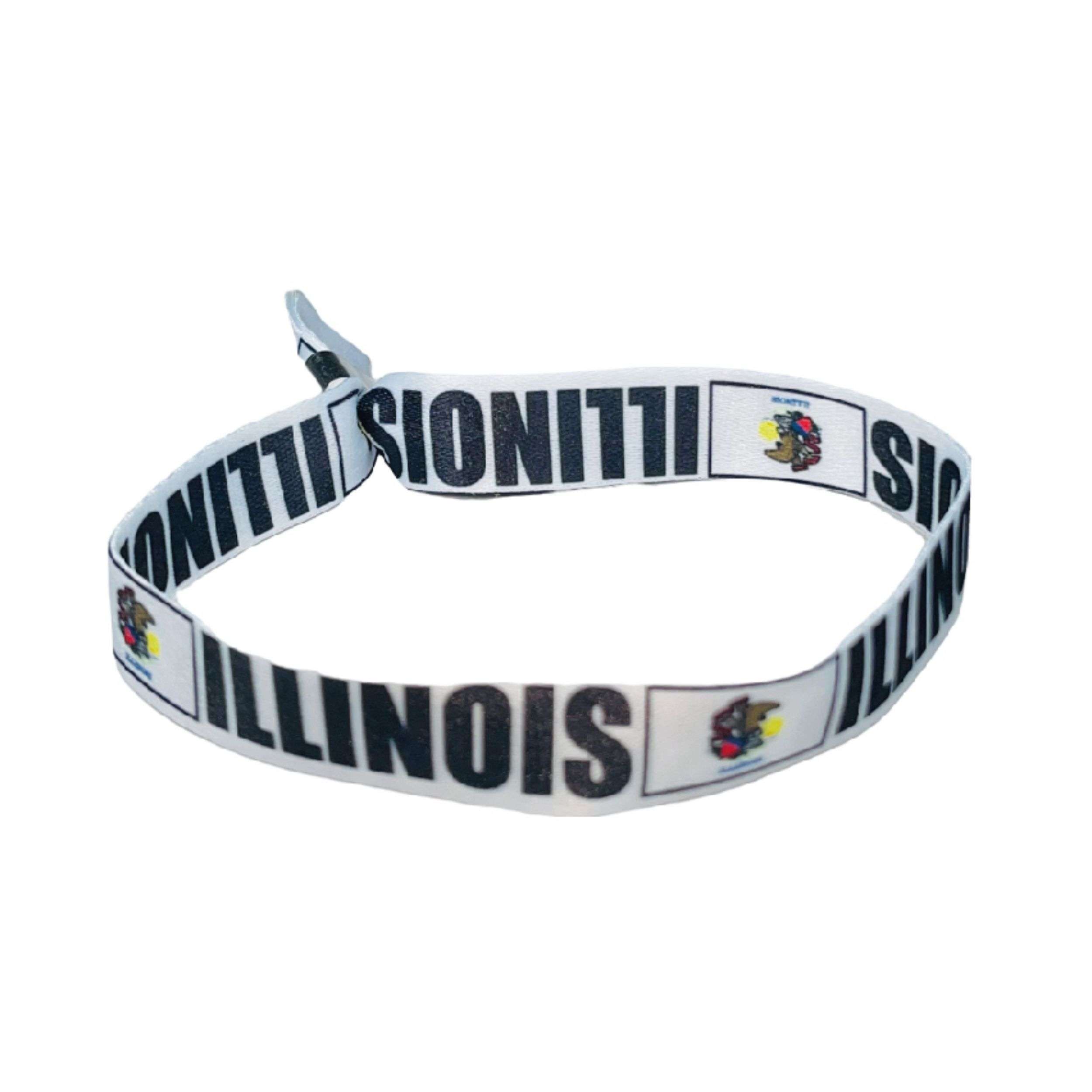 PULSERA – BANDERA ESTADO ILLINOIS – USA – P1926