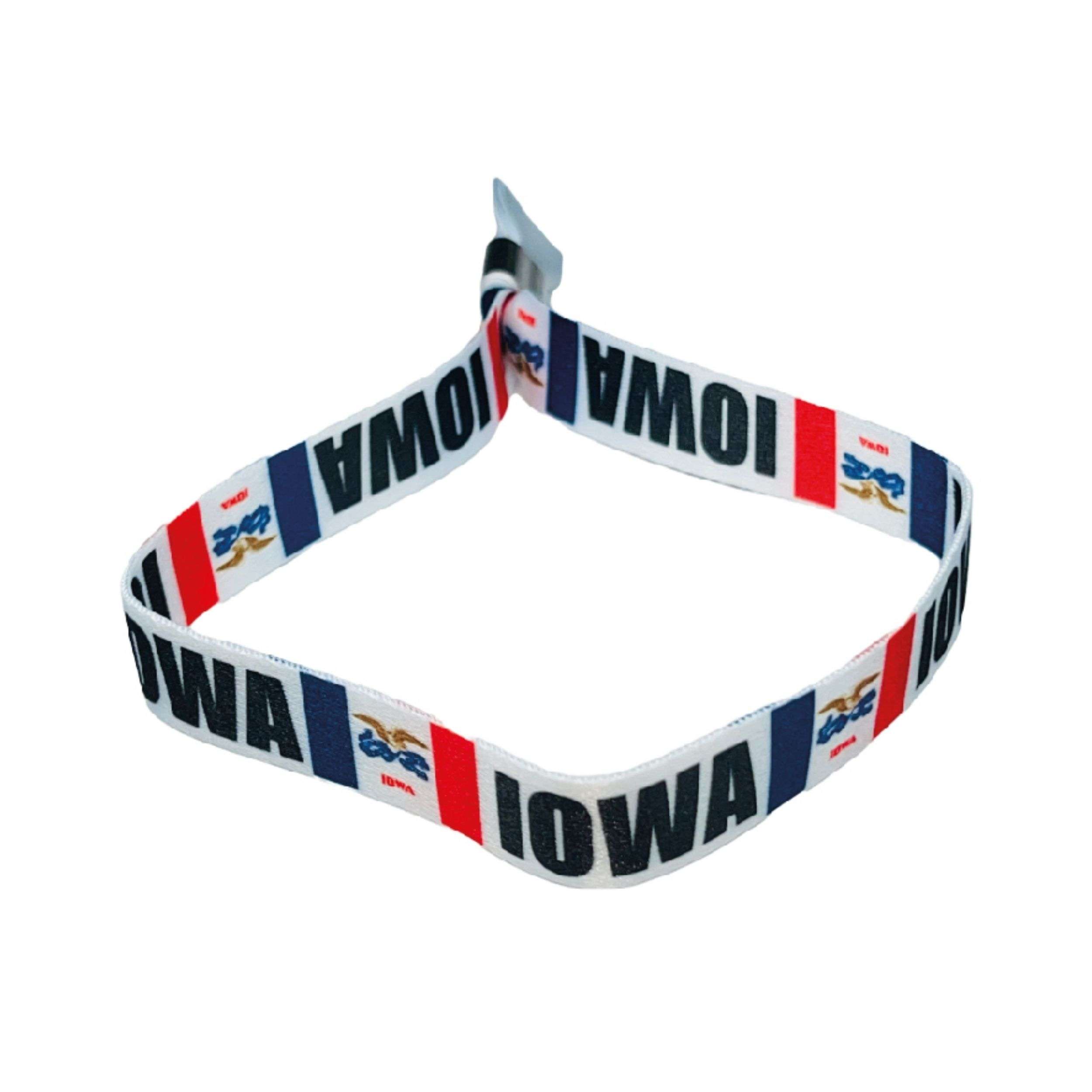 PULSERA – BANDERA ESTADO IOWA – USA – P1930