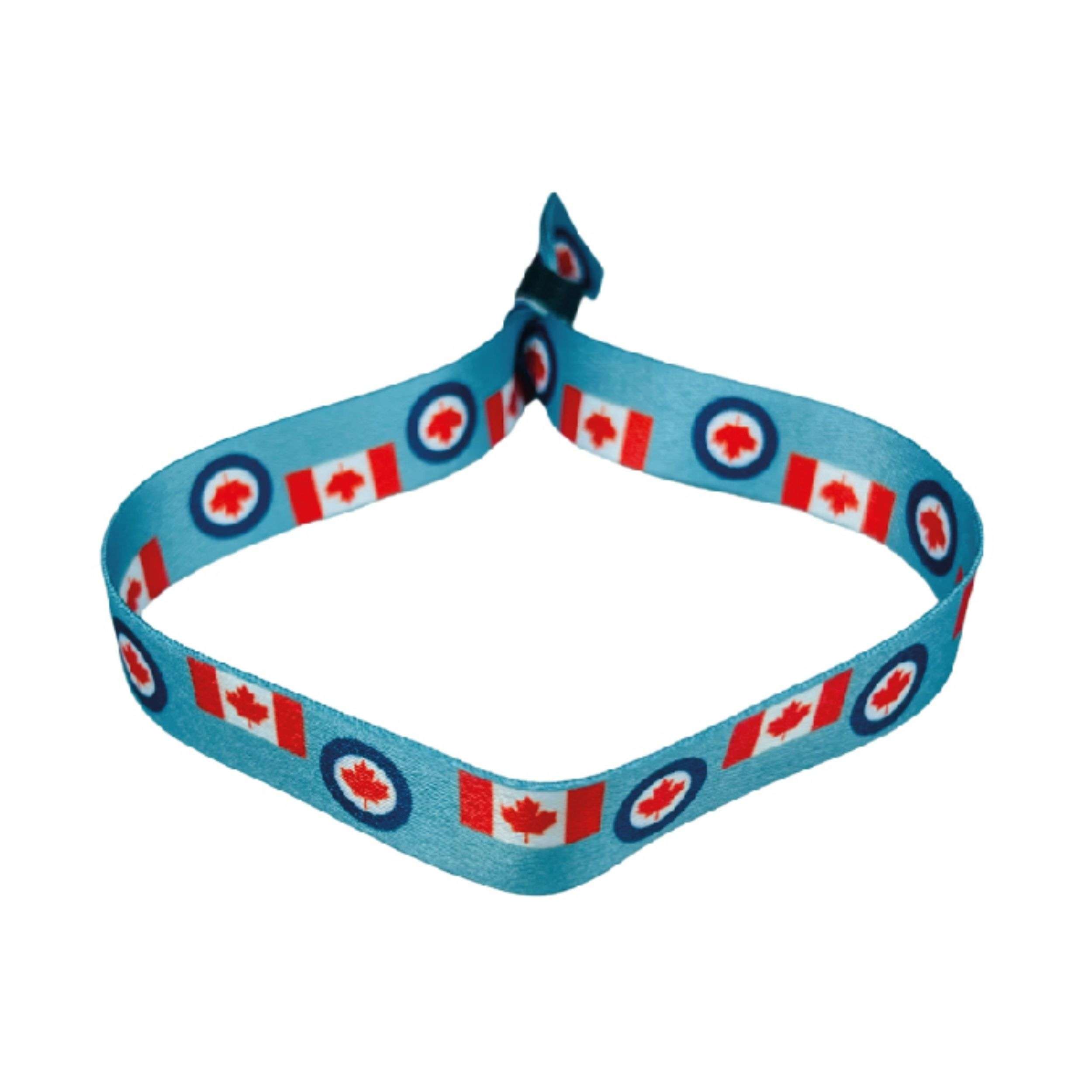 PULSERA – BANDERA ROYAL CANADIAN AIR FORCE ENSIGN – CANADA – P1419