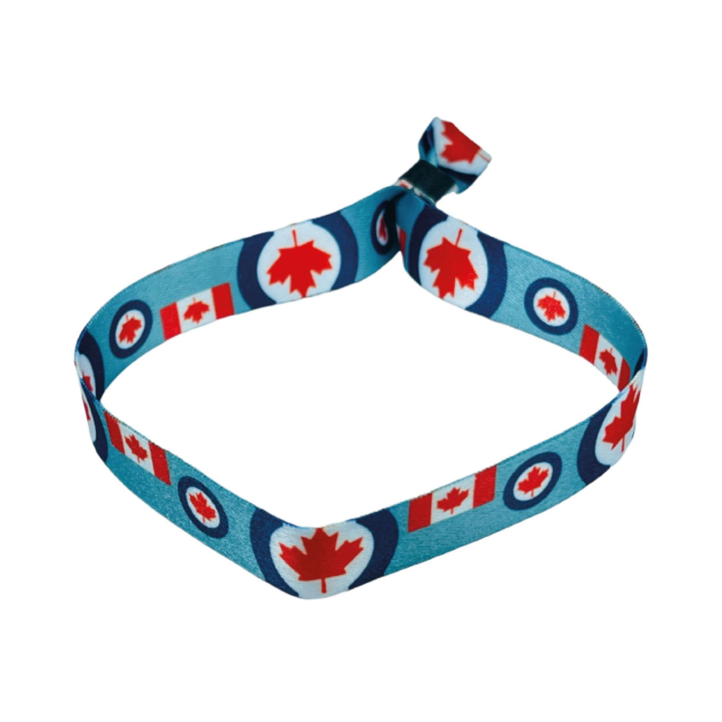 PULSERA – BANDERA ROYAL CANADIAN AIR FORCE ENSIGN – CANADA – P1420