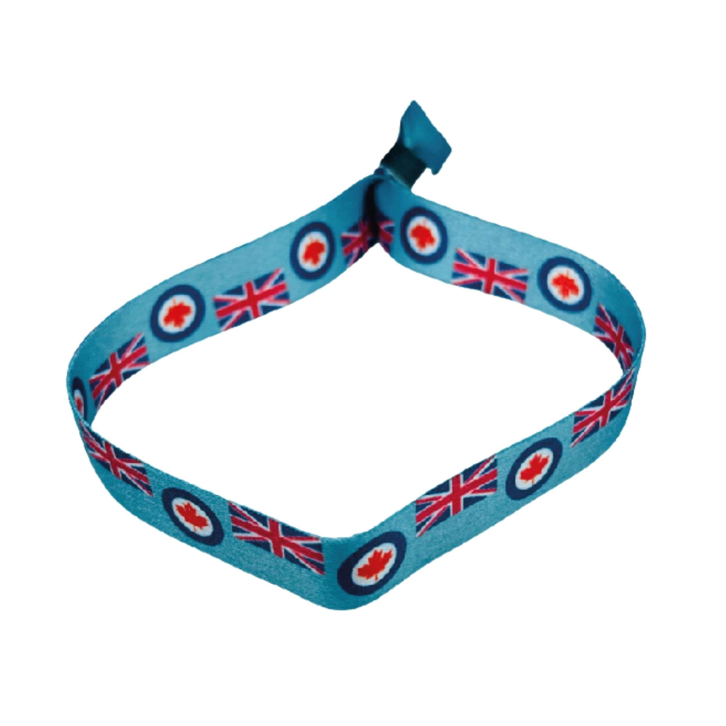 PULSERA – BANDERA ROYAL CANADIAN AIR FORCE ENSIGN – CANADA – P1423