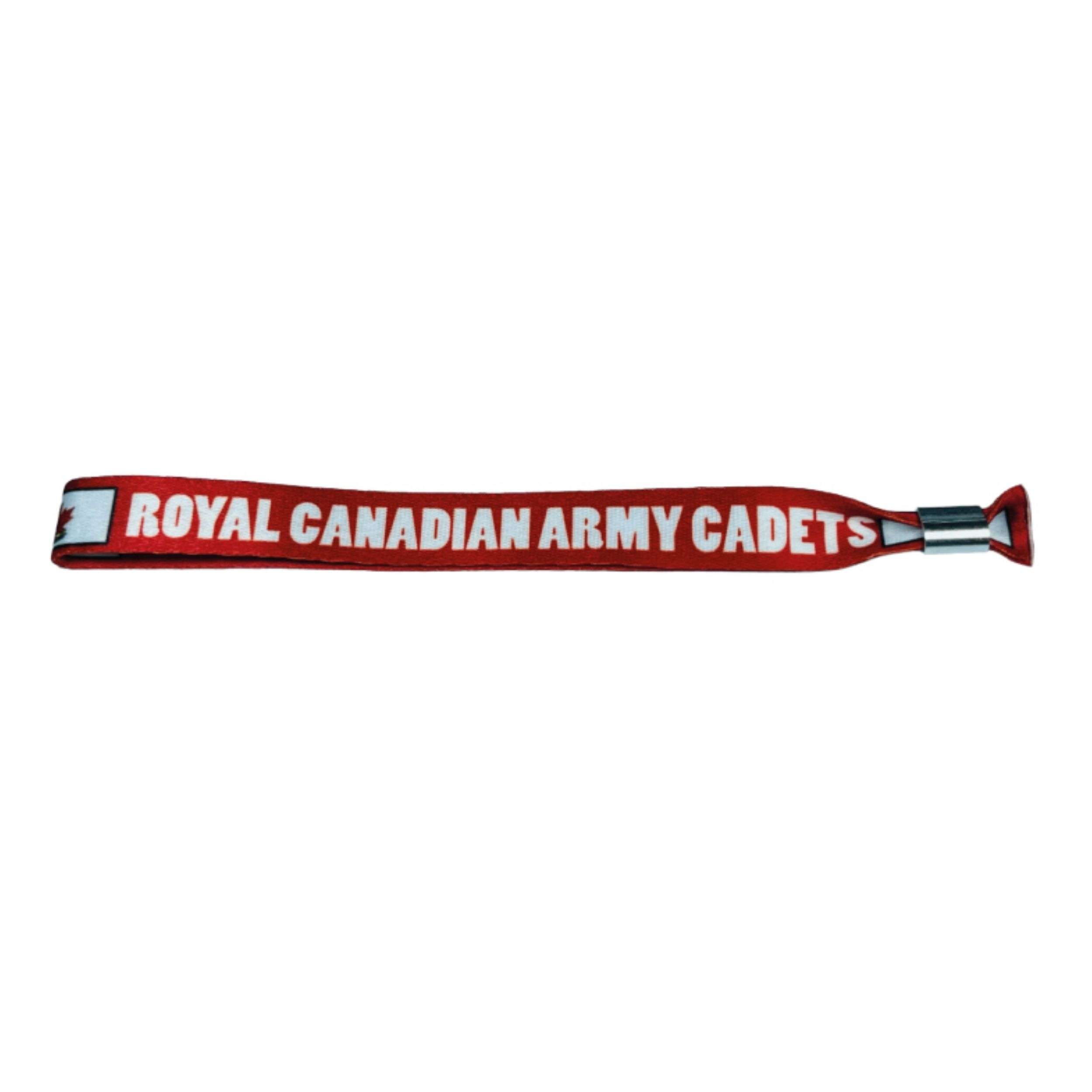 PULSERA – BANDERA ROYAL CANADIAN ARMY CADETS – CANADA – P1434