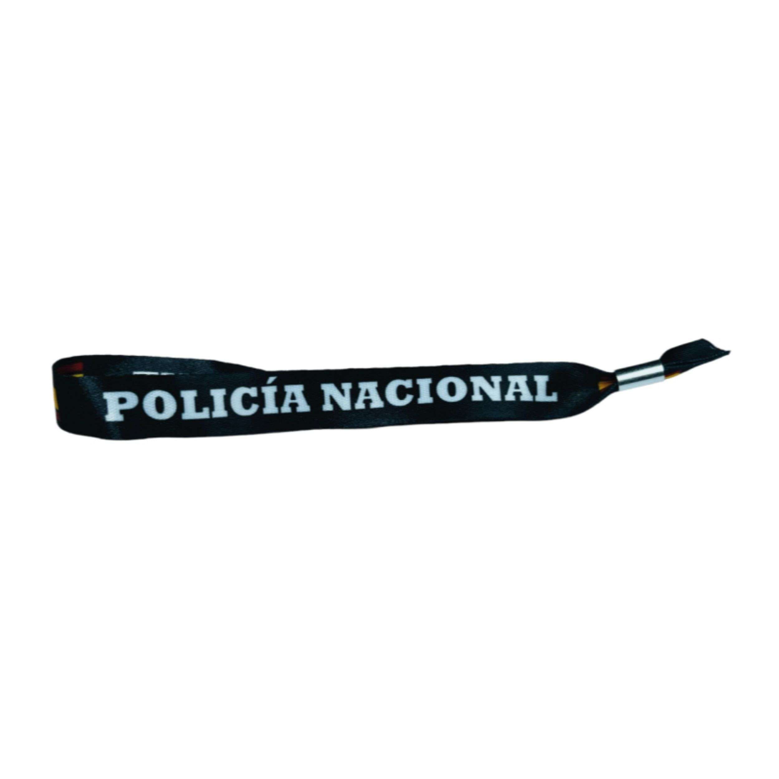 PULSERA – NEGRA POLICIA NACIONAL – ESPANA – P1990