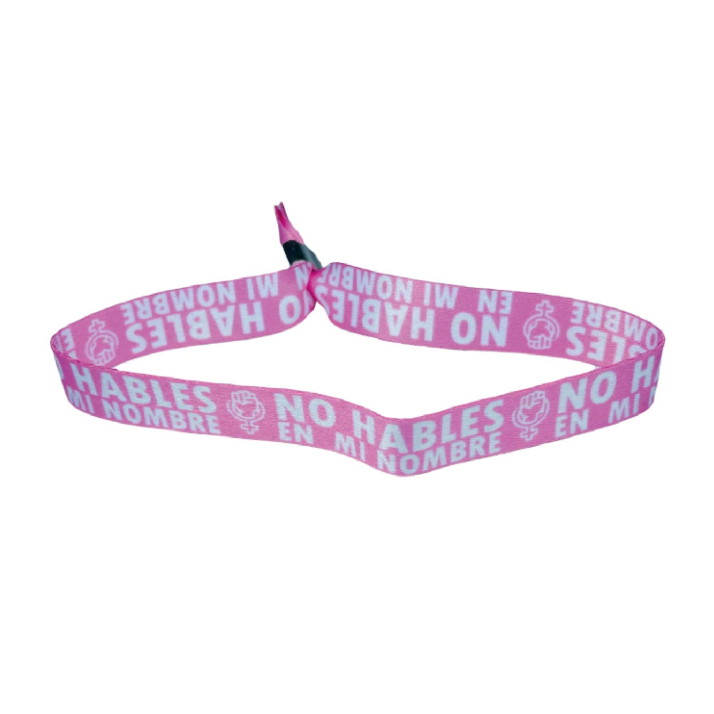 PULSERA – NO HABLES EN MI NOMBRE MOVIMIENTO FEMINISTA P2073