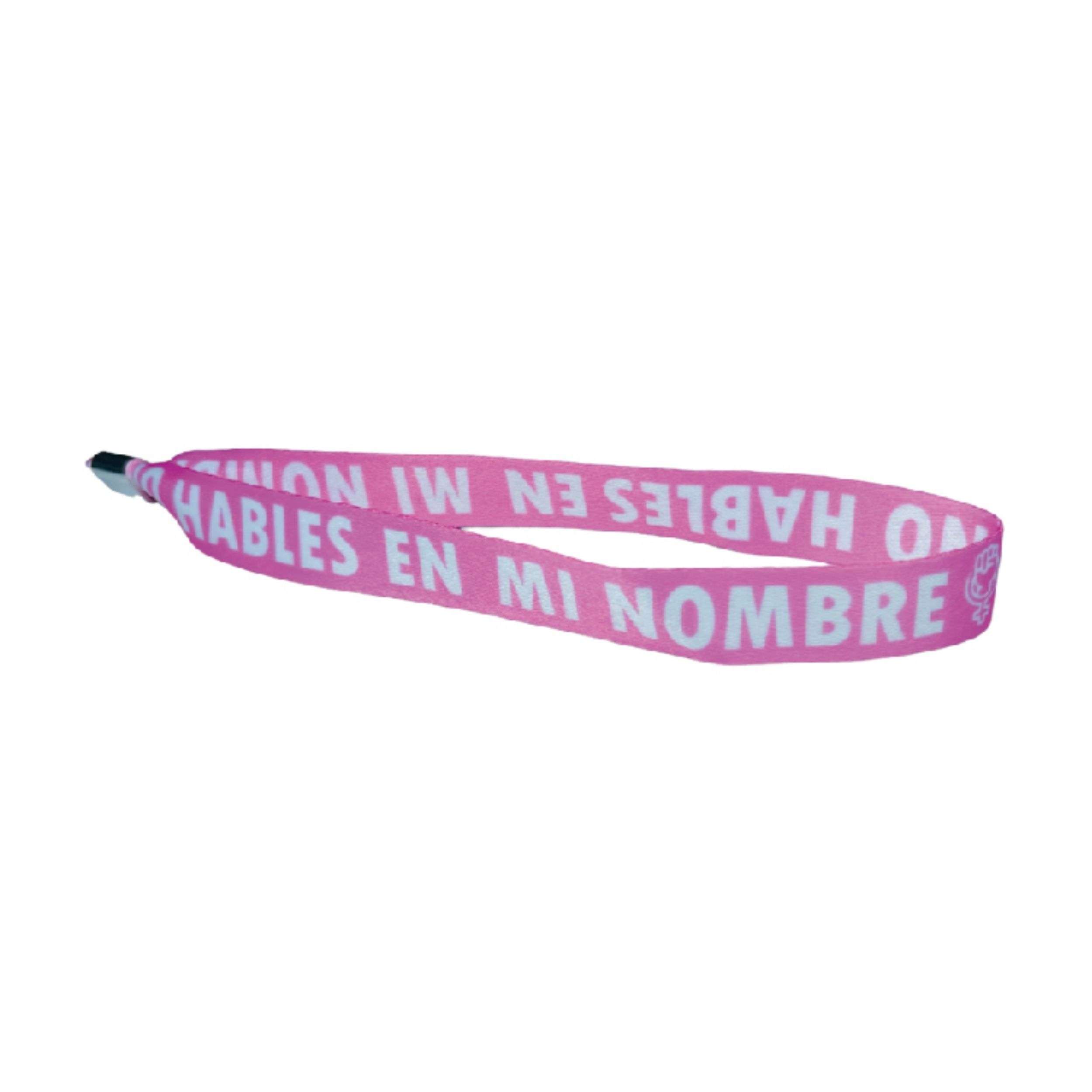 PULSERA – NO HABLES EN MI NOMBRE MOVIMIENTO FEMINISTA P2074