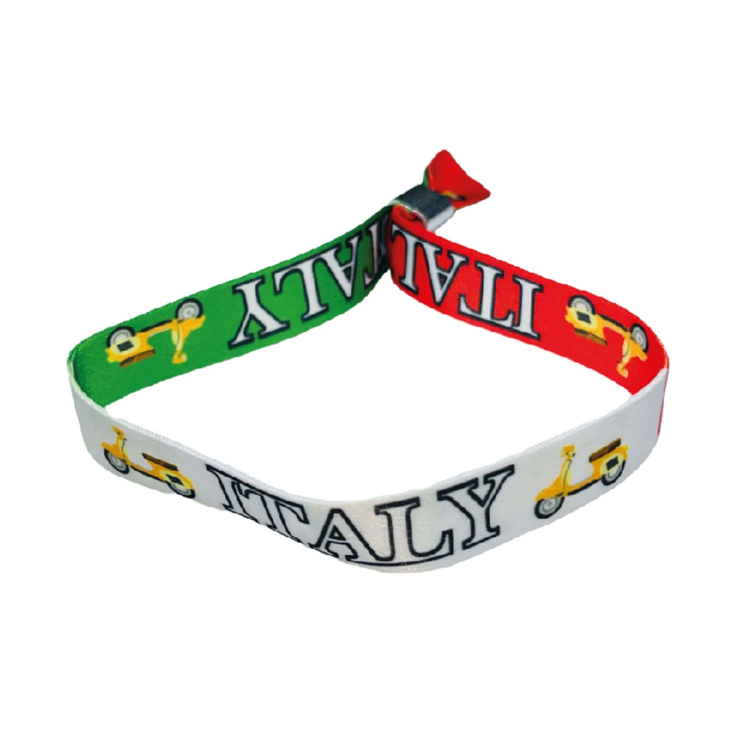 PULSERA – VESPA MOTO – BANDERA ITALIA – P1653