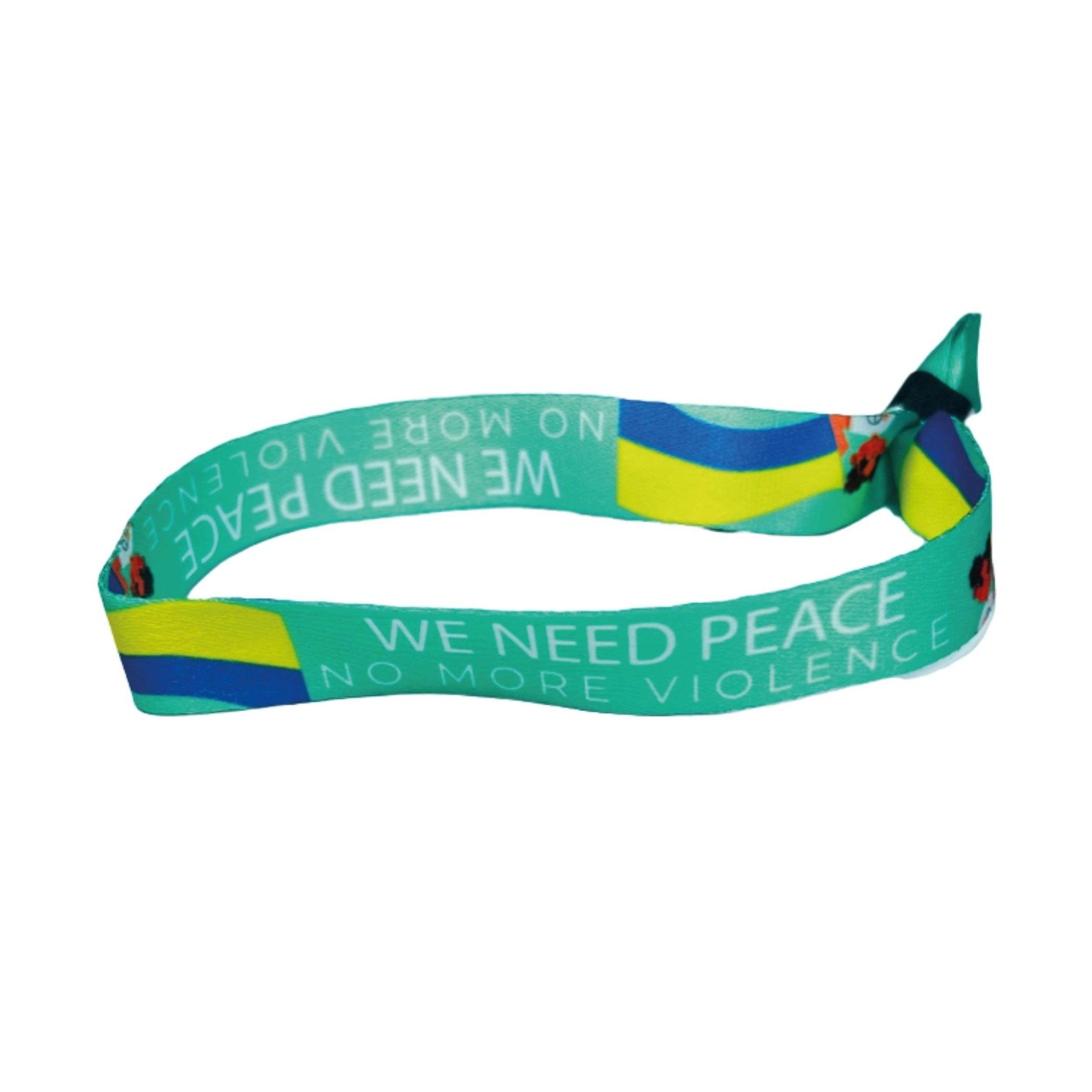 PULSERA – WE NEED PEACE NO MORE VIOLENCE UCRANIA – P1823