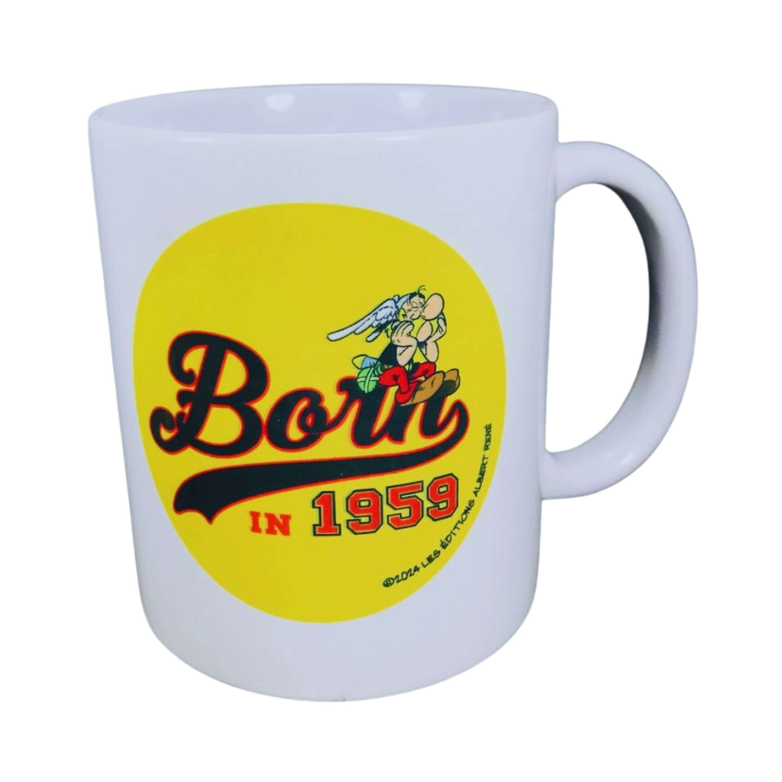 TASSE © ASTERIX BORN 1959 JAUNE A118