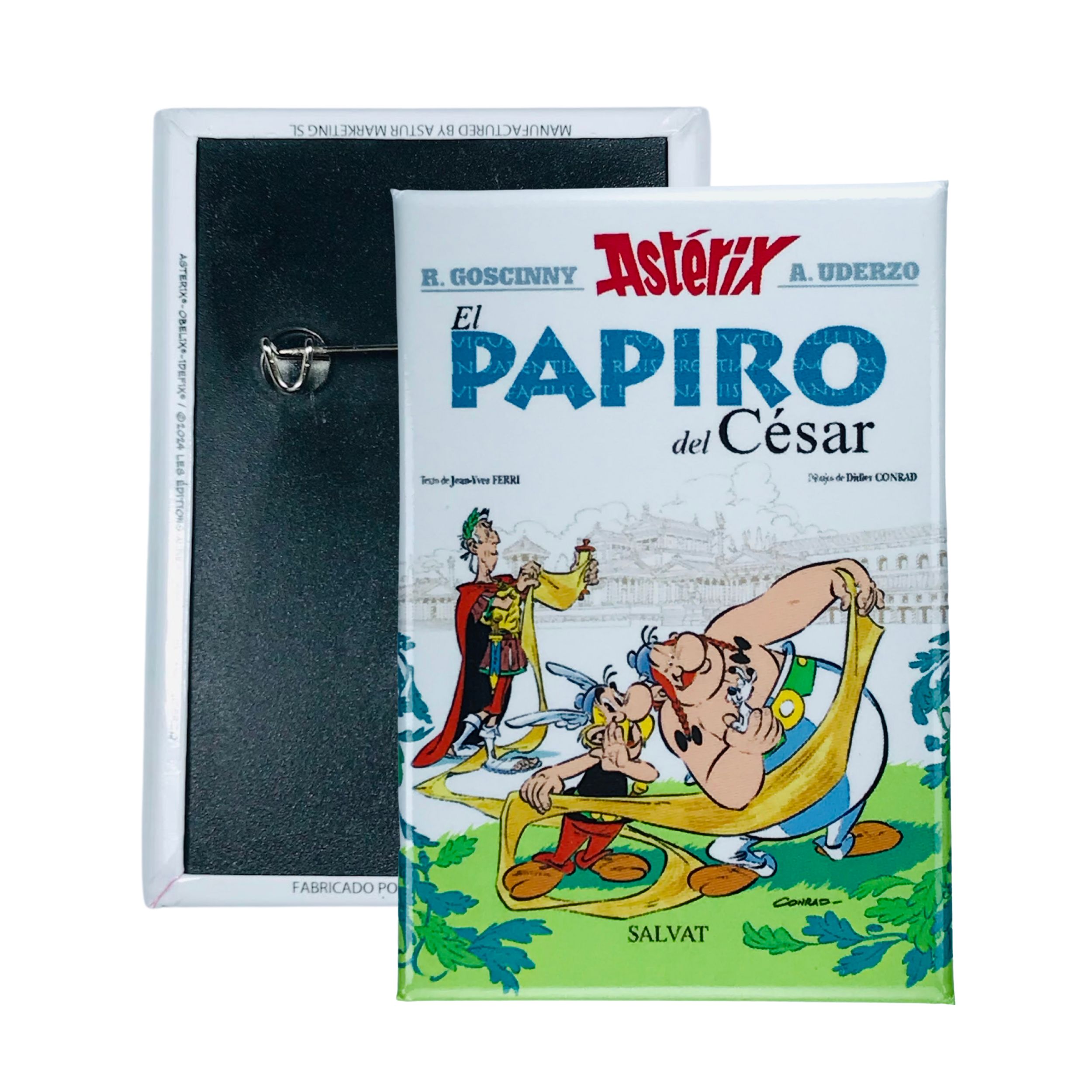 CHAPA © 36 Asterix El Papiro del Cesar Portada Comic Espanol A236