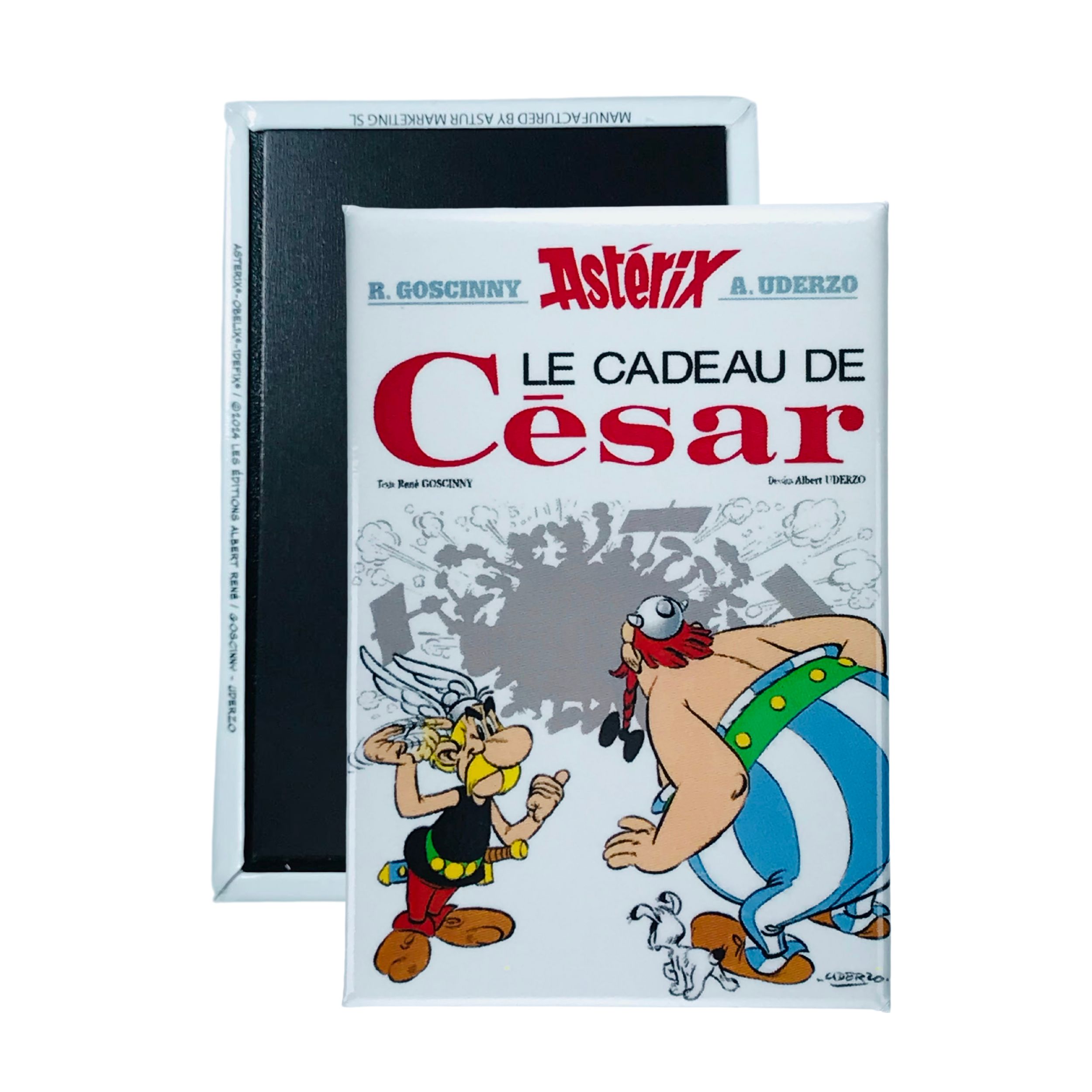 IMAN © 21 Asterix Le Cadeau de Cesar Portada Comic Frances A21