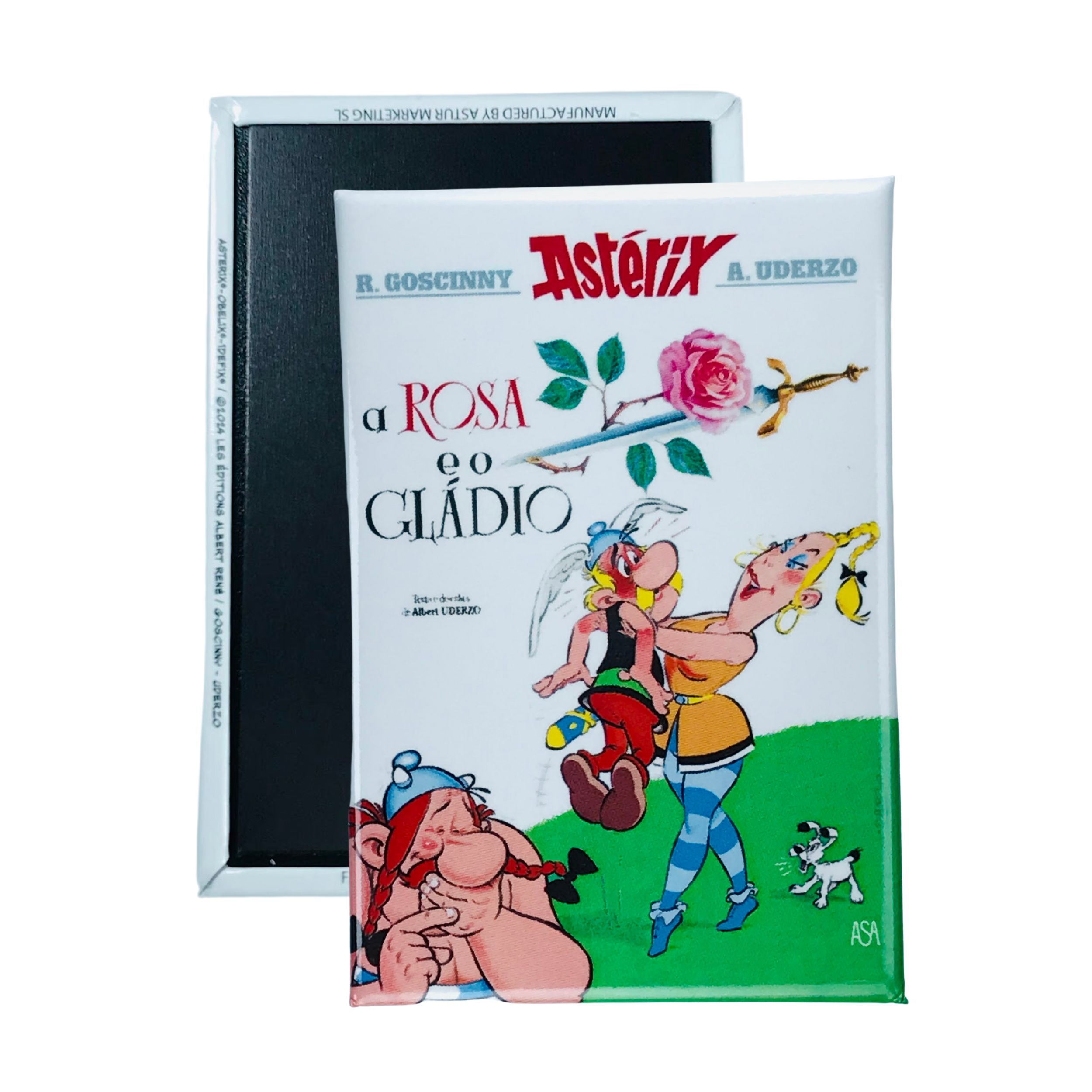 IMAN © 29 Asterix A Rosa e o Gladio Portada Comic Portugues A149