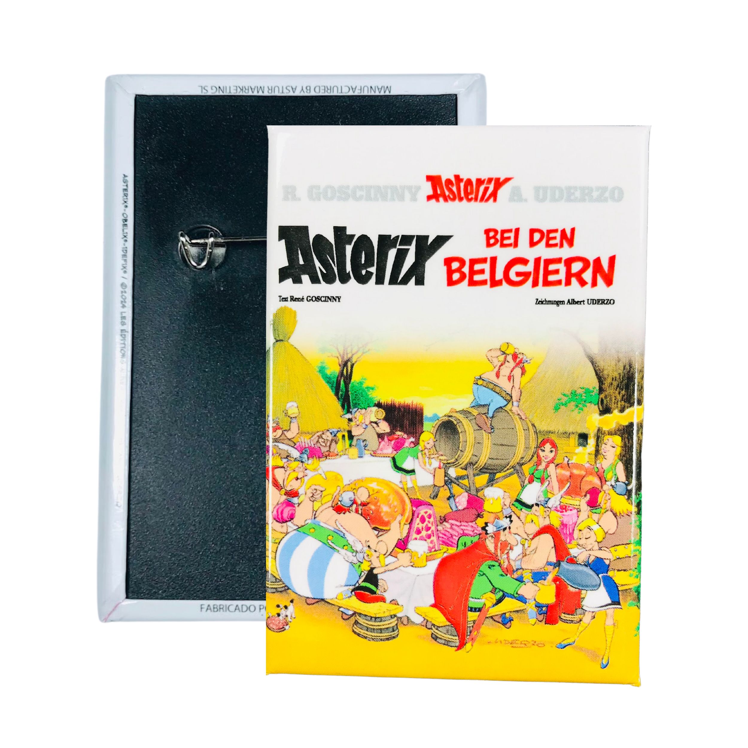 CHAPA © 24 Asterix bei den Belgiern Portada Comic Alemán A#384