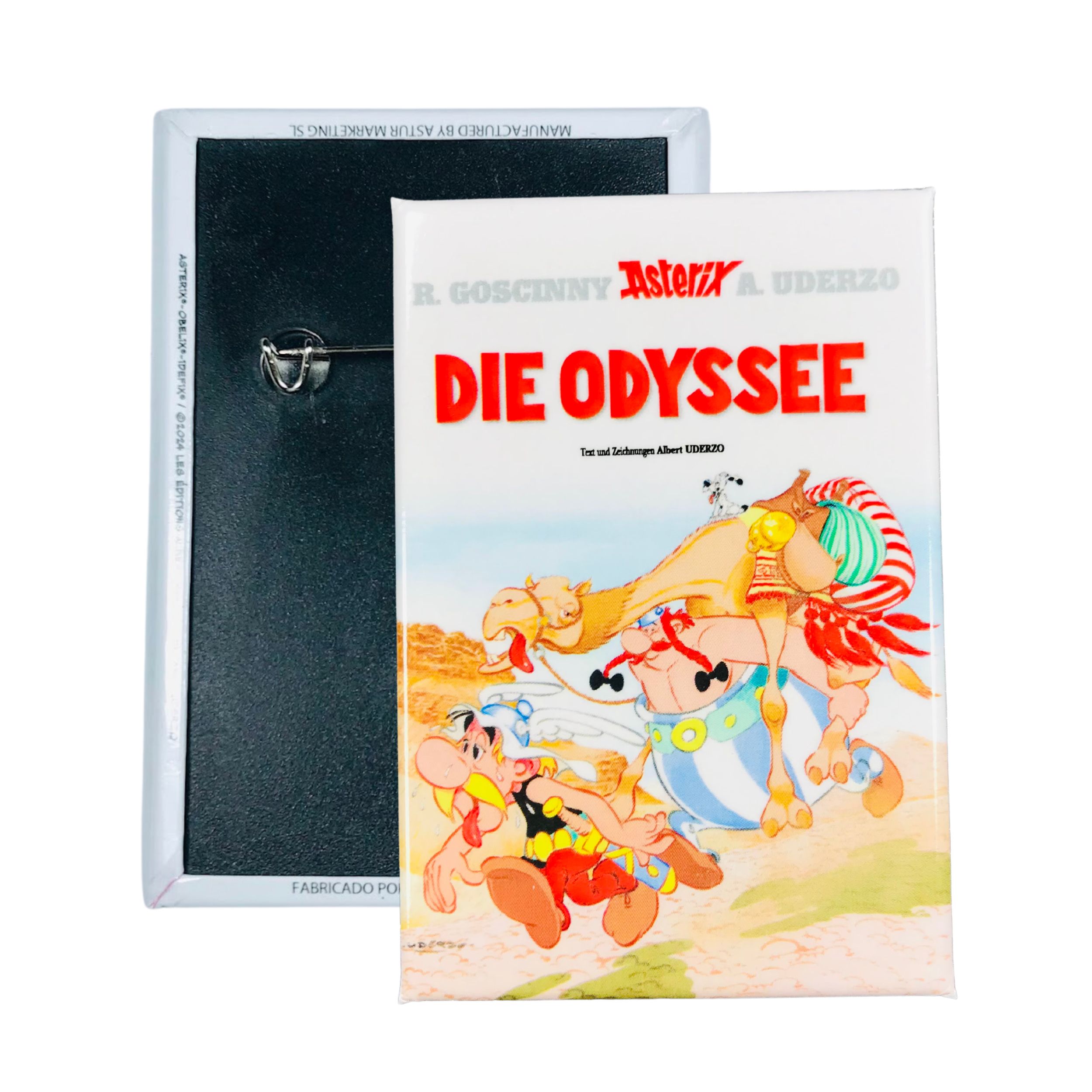 CHAPA © 26 Asterix und Obelix – Die Odyssee Portada Comic Alemán A#386