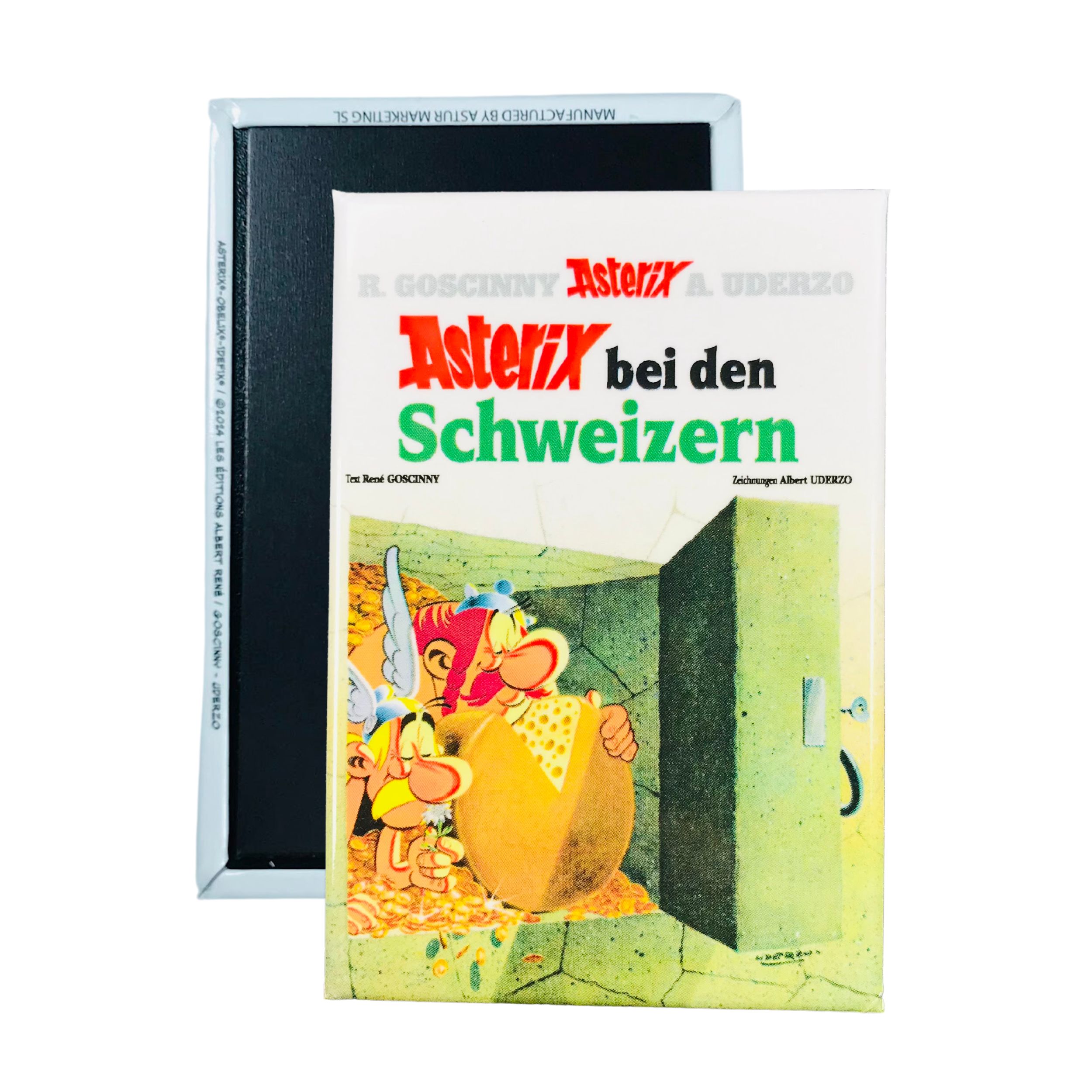 IMAN © 16 Asterix bei den Schweizern Portada Comic Alemán A#336