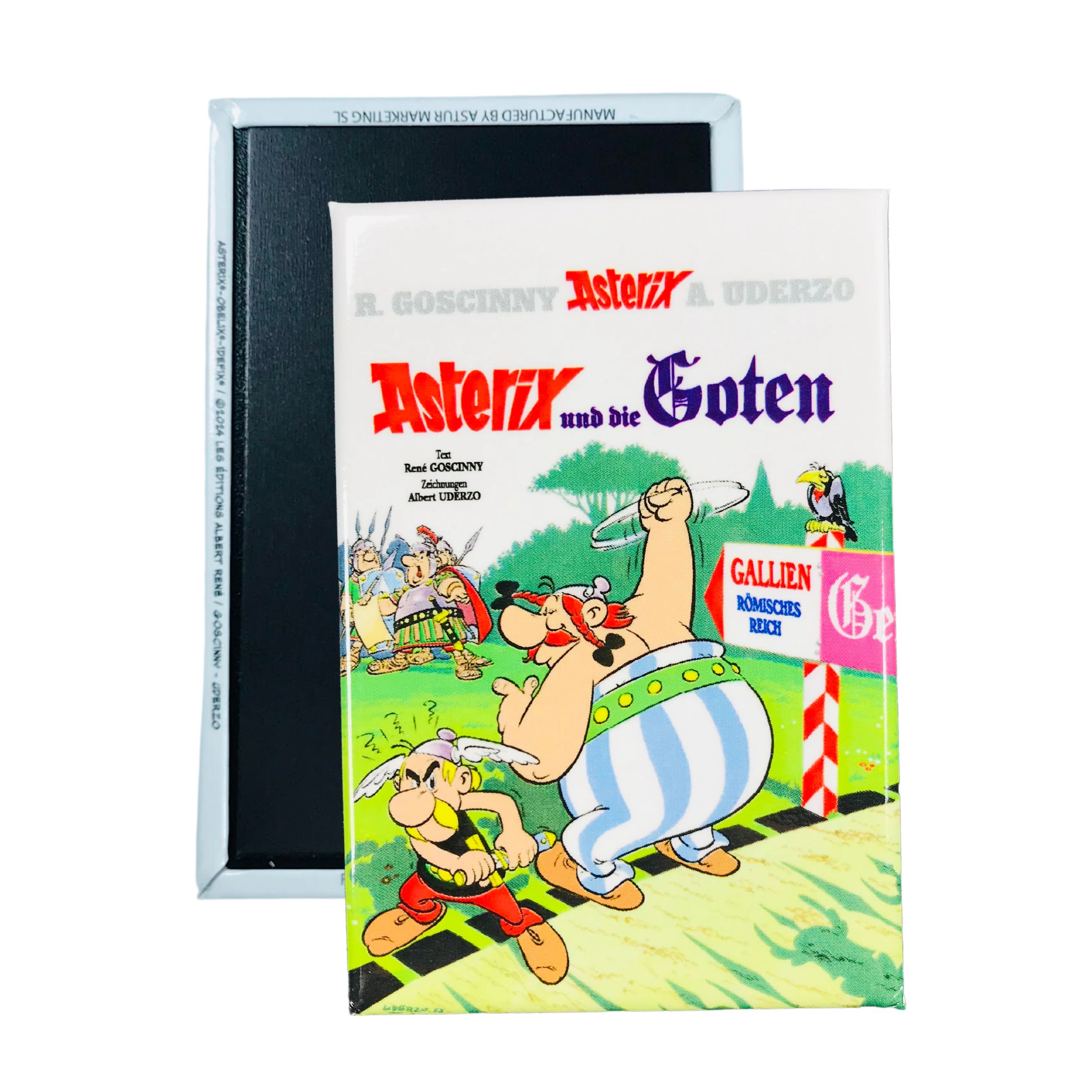 IMAN © 3 Asterix und die Goten Portada Comic Alemán A#323