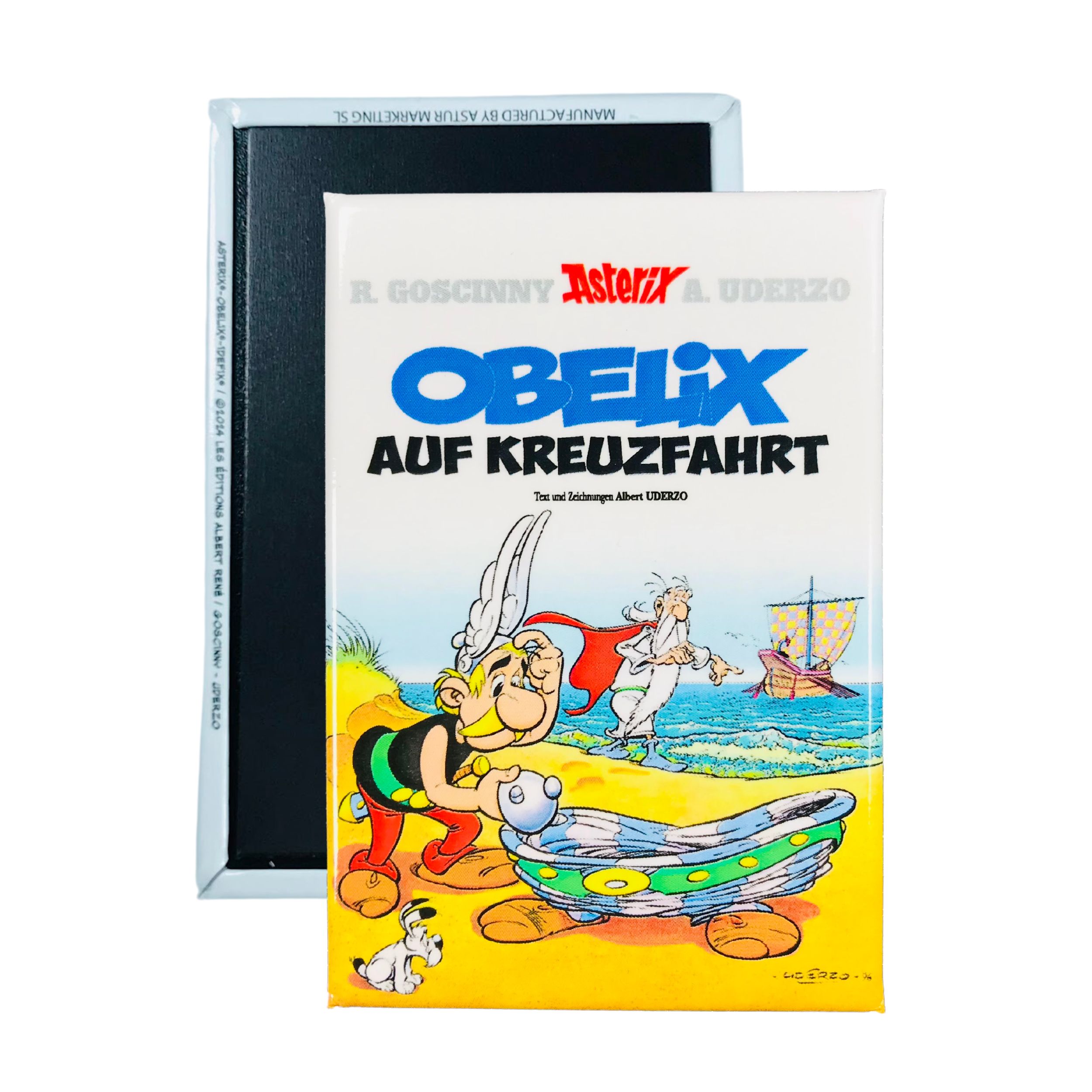 IMAN © 30 Obelix auf Kreuzfahrt Portada Comic Alemán A#350